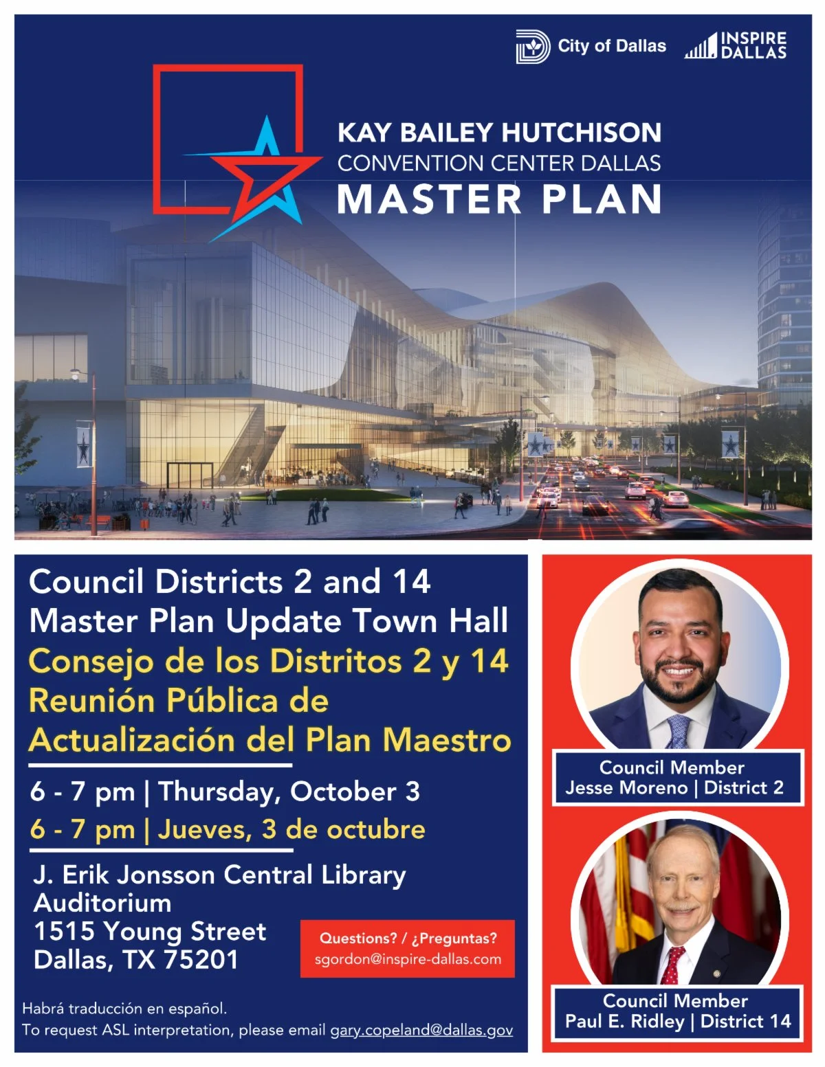 You Are Invited to Attend an Upcoming Town Hall Near You