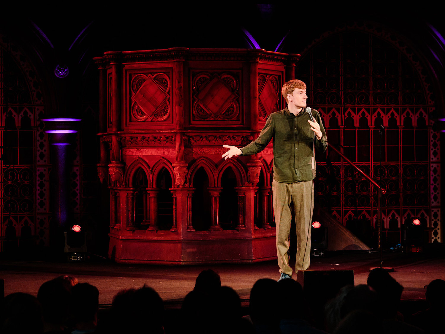 JAMES ACASTER FILMS SOMETHING