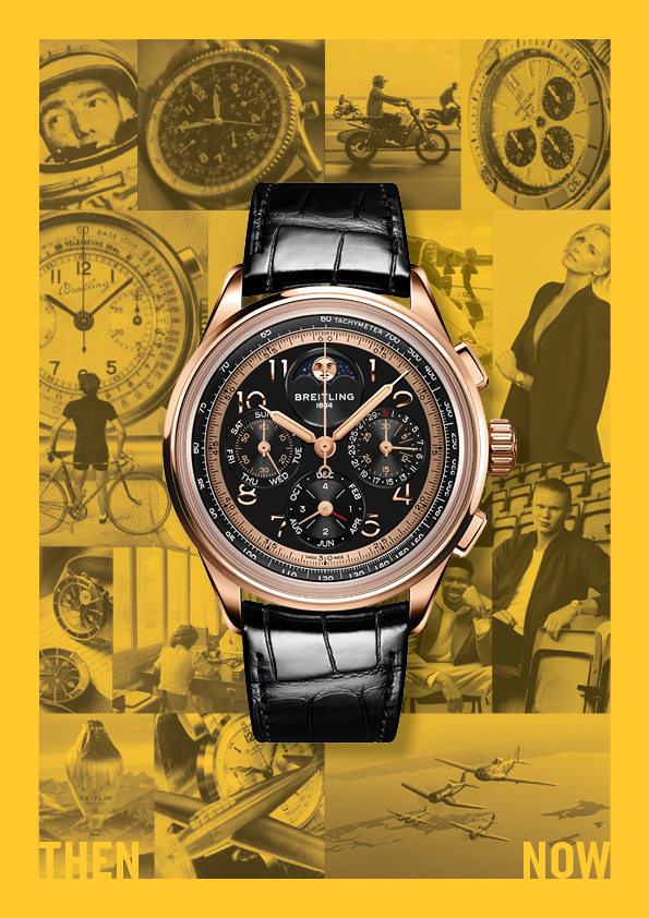 Breitling release trio of watches to honour 140th