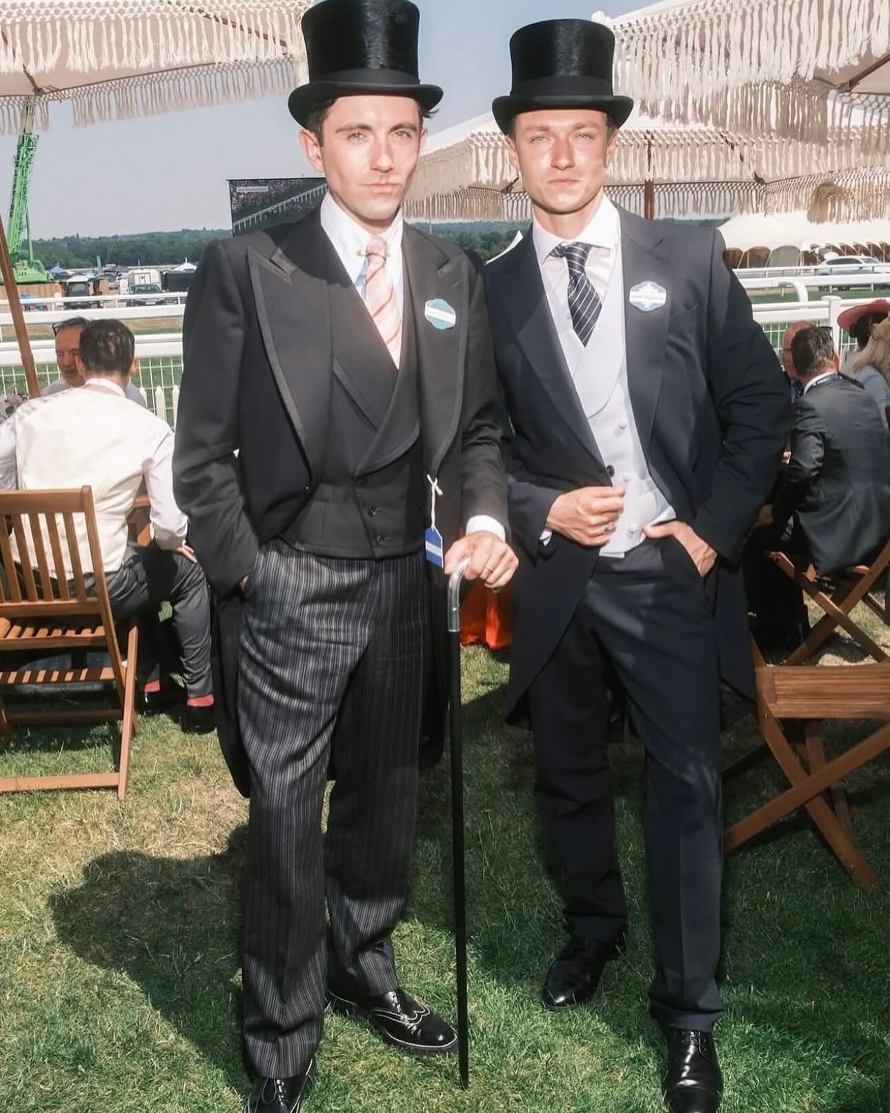 Just a few of the best dressed @ascotracecourse this week&hellip; all wearing @lockhatters of course #royalascot #ascot #hats