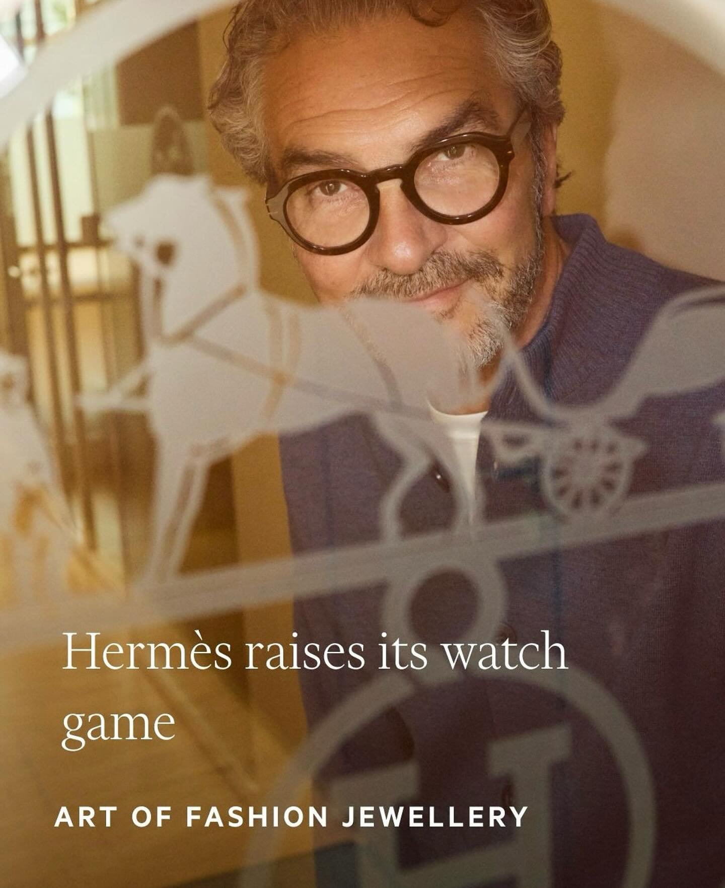 @n_foulkes first met @philippedelhotal in a remote rural restaurant near Bienne in 2008 just after he had joined @hermeshorloger &hellip; almost 20 years later he tells the extraordinary but typically discrete story of the ascent of the @hermes watch
