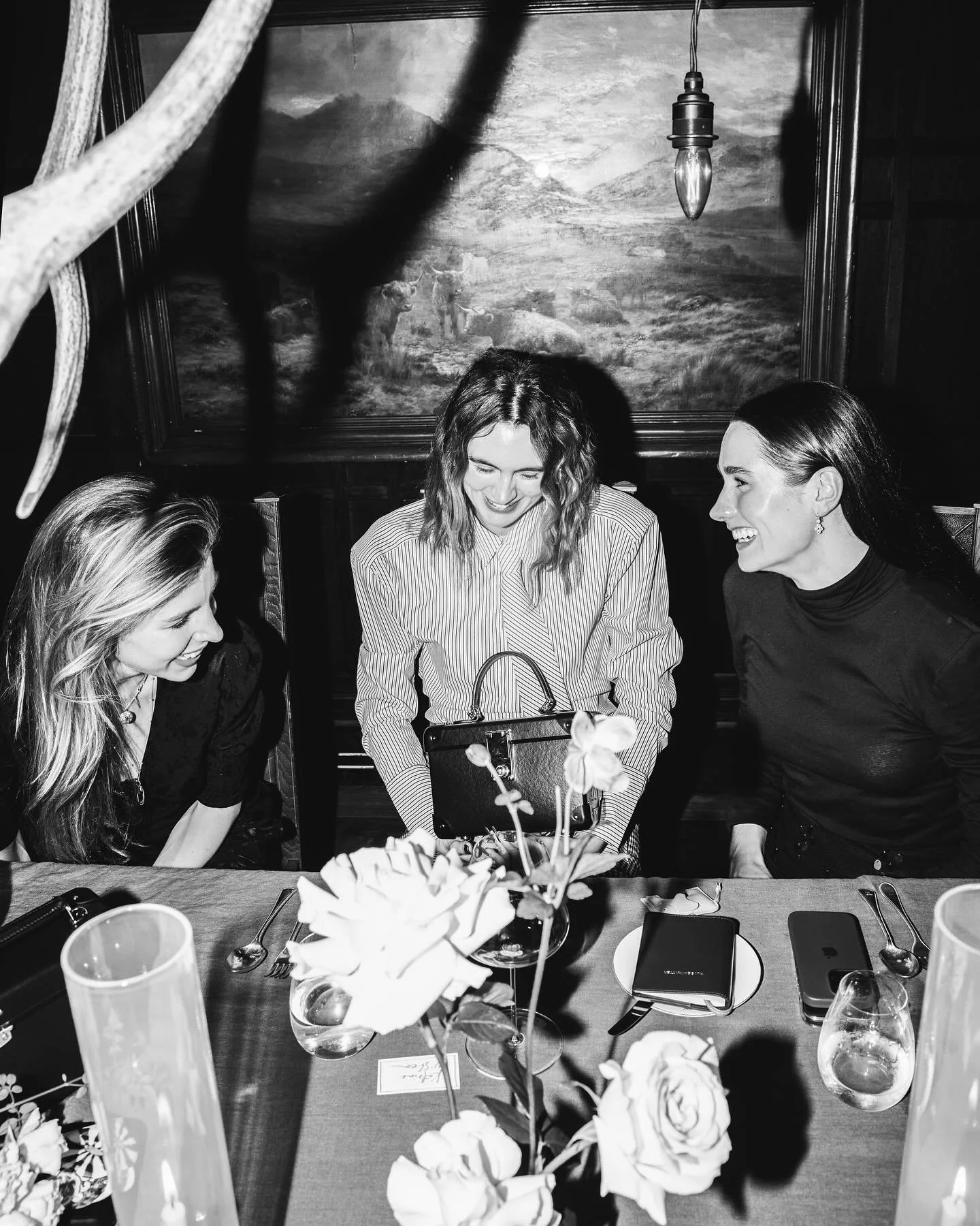 @shotbymelissaa captures @globe_trotter1897 at @mountstrestaurant to celebrate the launch of the new Handbag #globetrotter