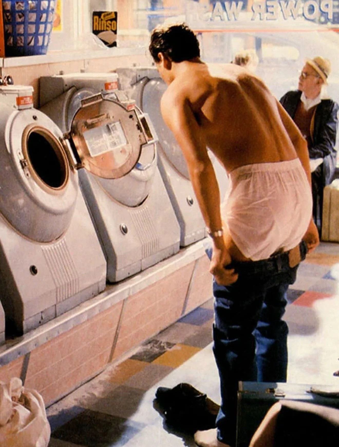 40 years ago, Nick Kamen set pulses racing when he took off his @levis 501s to show his @sunspelclothing boxers to the world, heralding the return of the luxury boxer short as a staple of the modern man&rsquo;s wardrobe.
.
This month @sunspelclothing