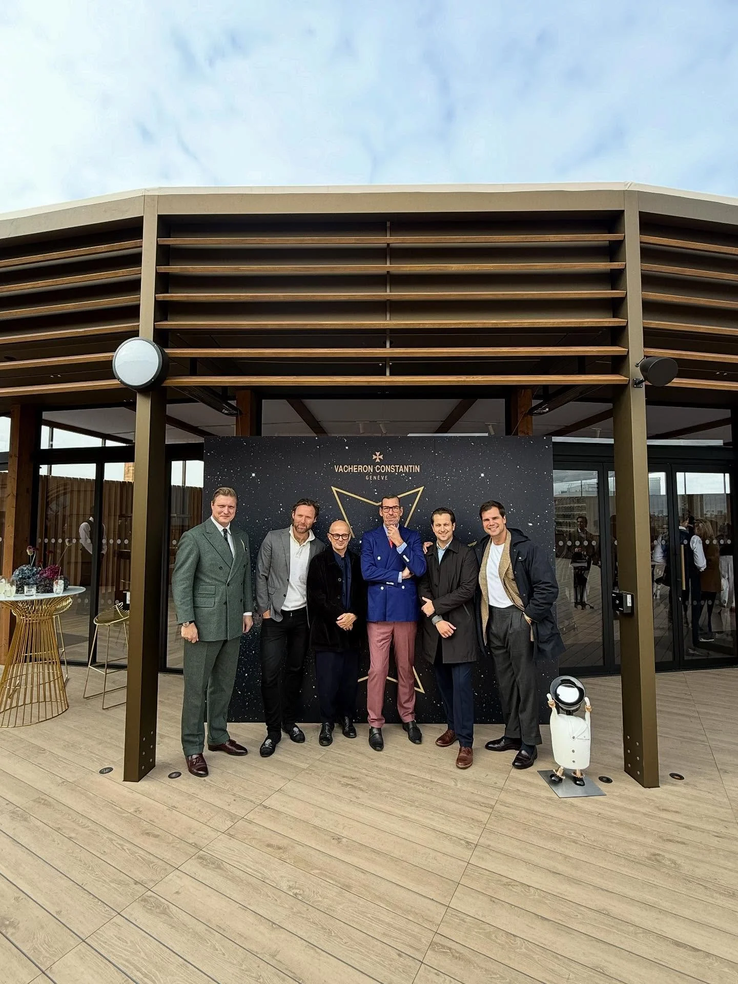@vacheronconstantin just opened their The Quest Exhibition @harrods with a celebratory lunch on the rooftop Heli-Deck hosted by @selmoni.christian @charlottetanneur and @morgan_maillard_vc with a host of friends of the maison, which turns 270 this ye