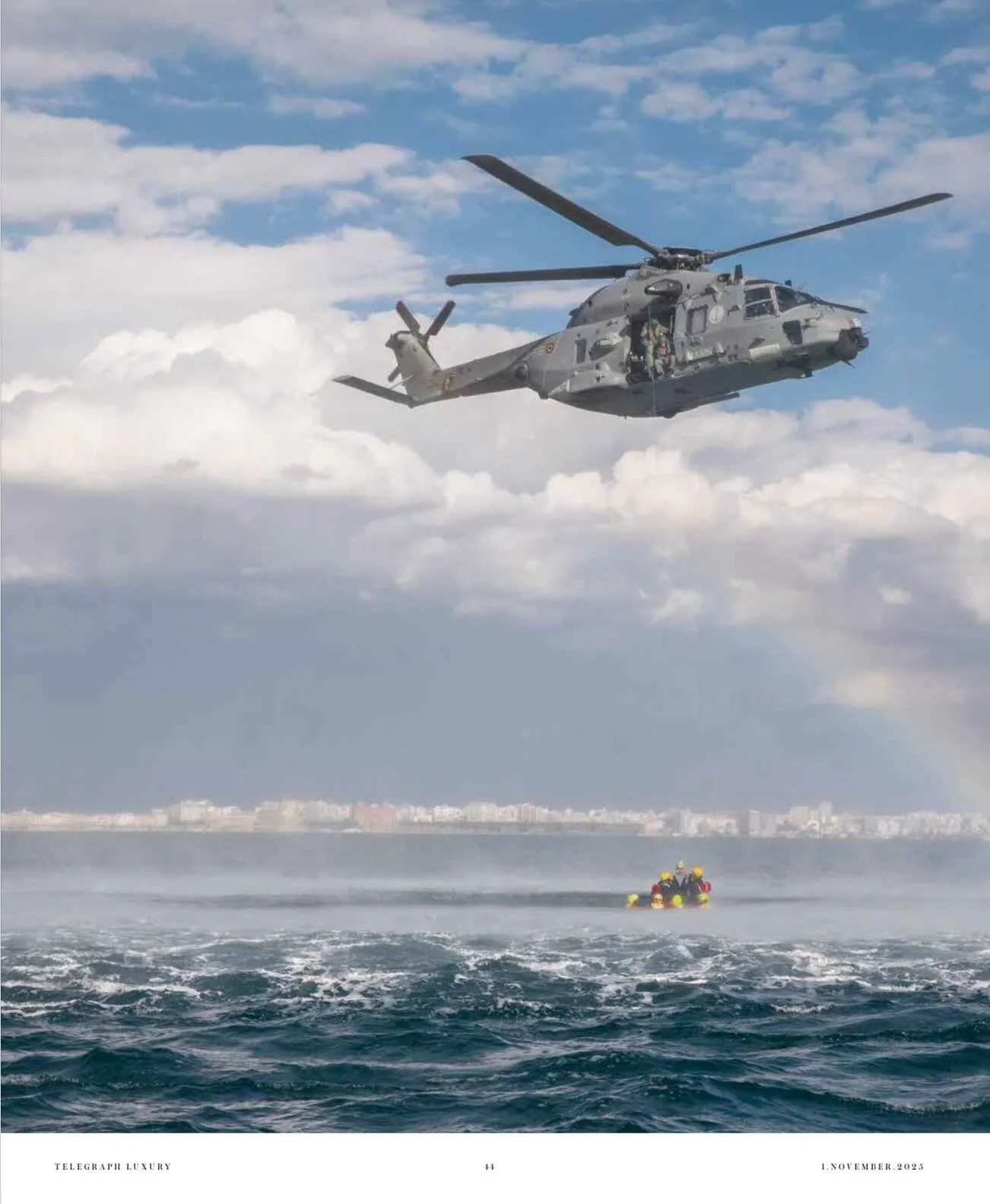 @ruaridhnicoll shows why he won this year&rsquo;s Travel Journalist of the Year by taking on the @marinamilitareofficial x @panerai Xperience for @telegraph #Luxury c/o @slatersmart @adoigslife out today