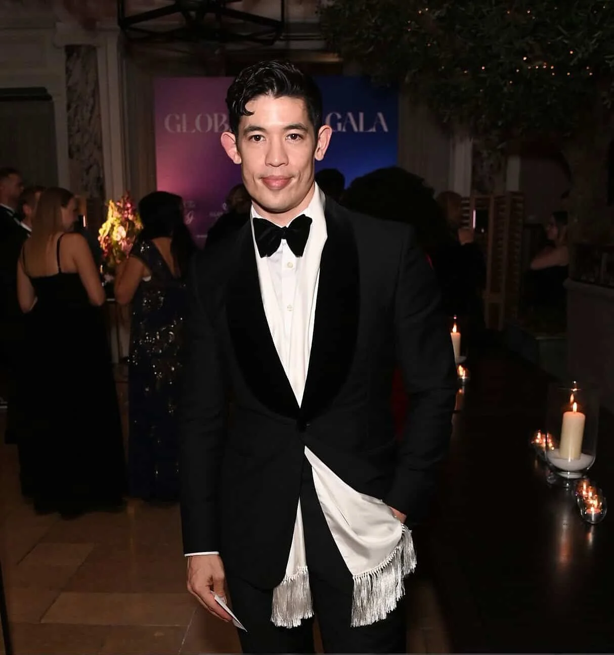 The best dressed man to come out of the British Intelligence Services since #bond @chrispchung in @huntsmansavilerow at the @globalgiftfoundation Gala this weekend #slowhorses