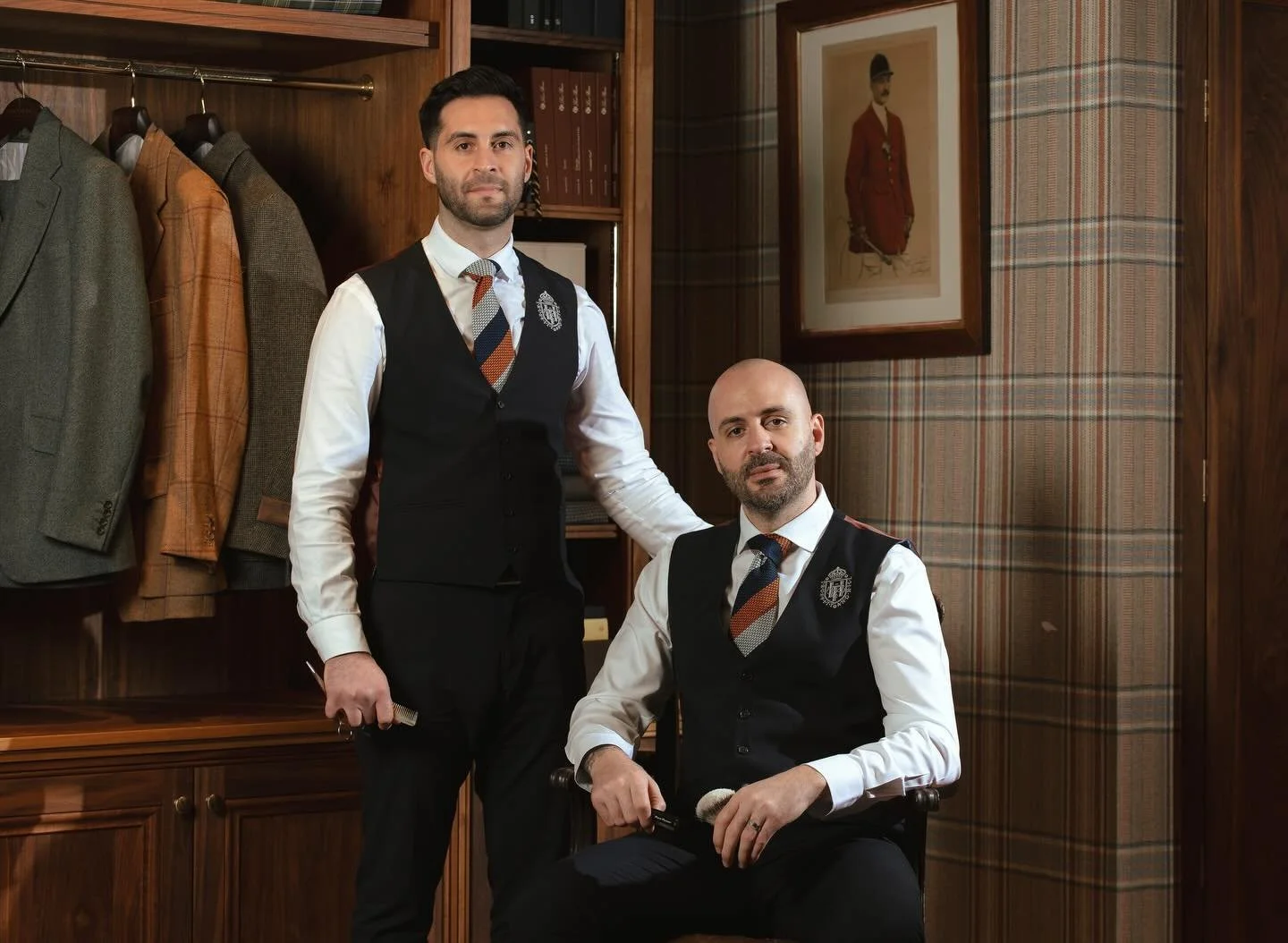 Two of Britain&rsquo;s most storied institutions unite this January as @huntsmansavilerow and @truefittandhillofficial announce an exclusive week-long grooming experience in the Huntsman Club Room, situated at 11 Savile Row.
.
Together, the houses bo