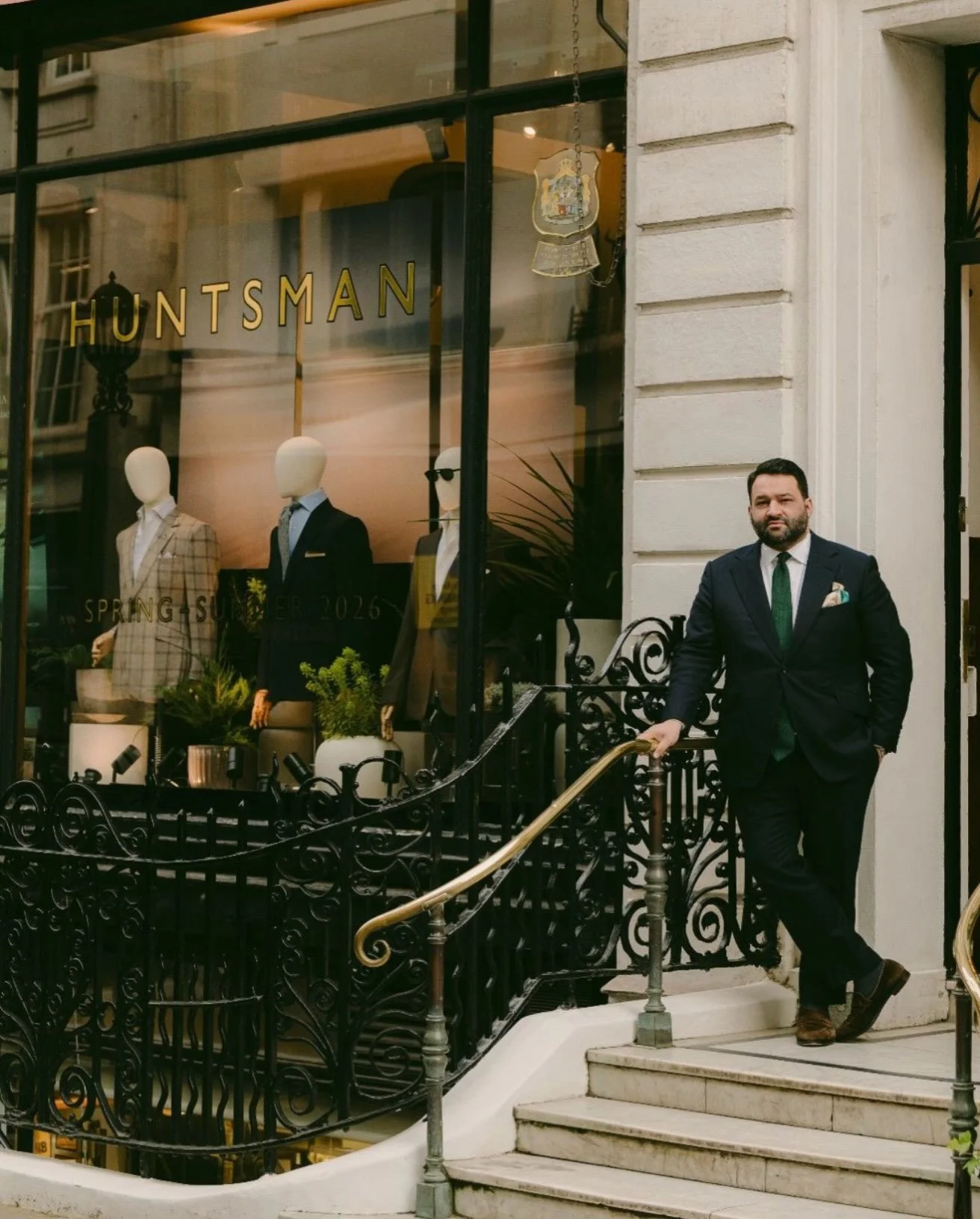 Congratulations to @taj_phull Managing Director of @huntsmansavilerow on his appointment as Chairman of the Savile Row Bespoke Association.  It is such an exciting and deserved appointment - and the Row is lucky to you have.