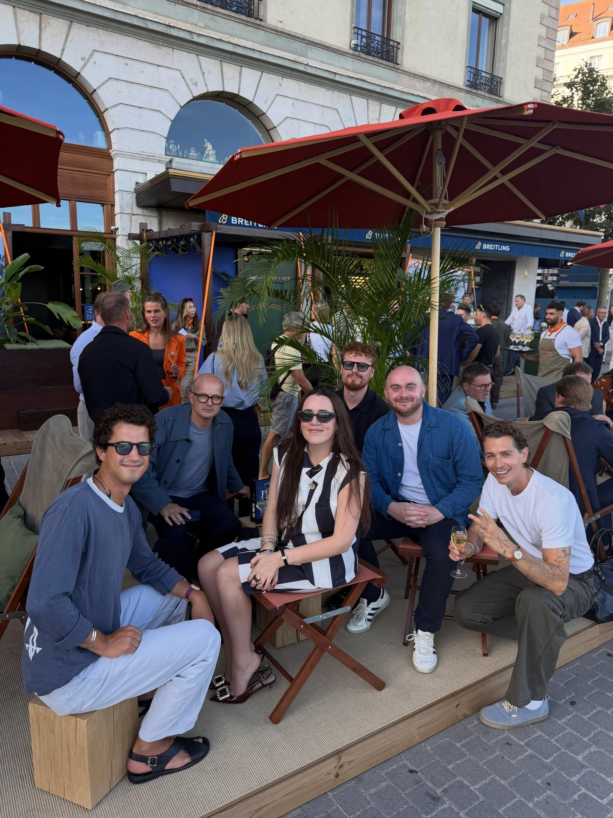 #genevawatchdaze for the unveiling of the first collection of @galletwatch