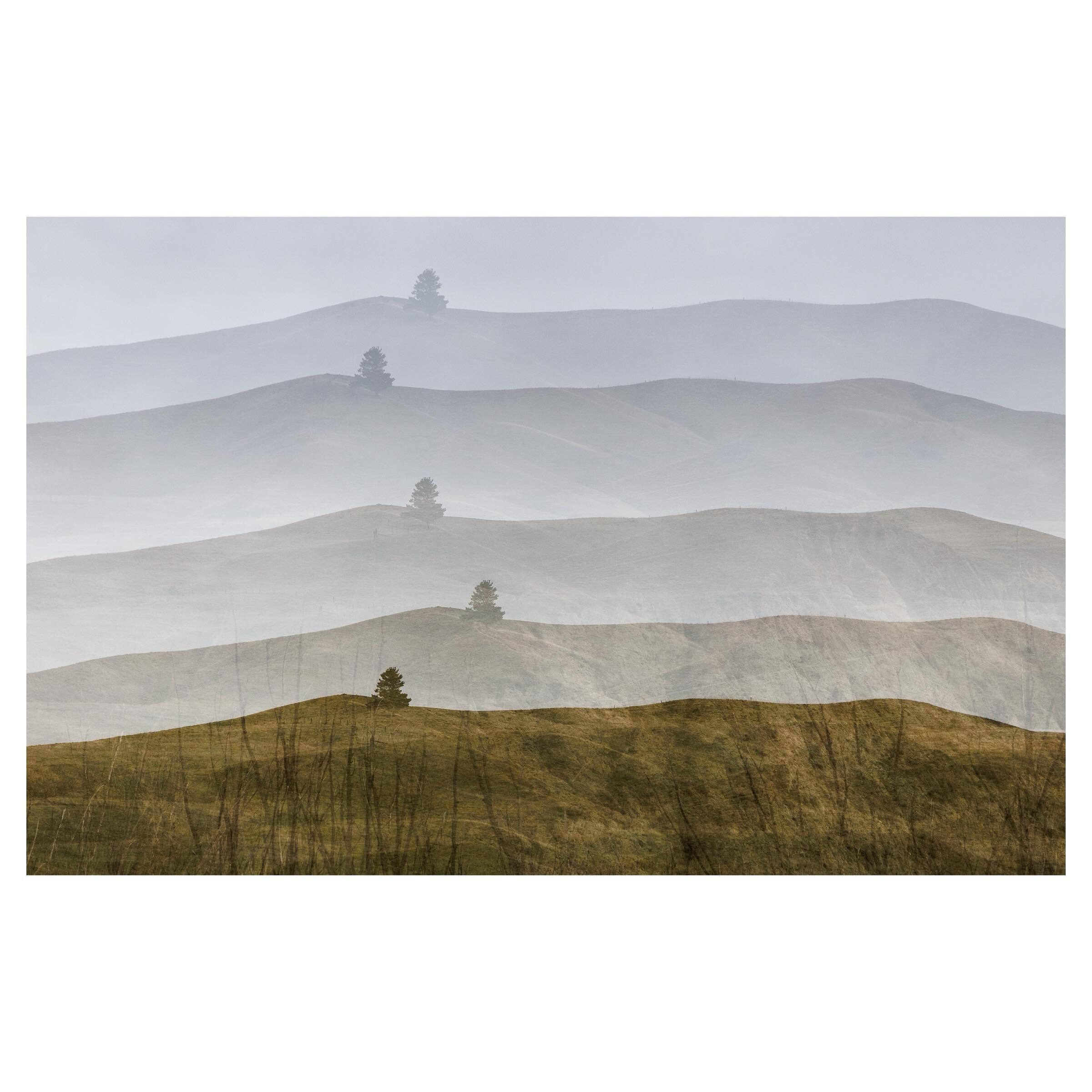 Another my exhibition images, &lsquo;Hilltop Harmony&rsquo; an in-camera creative landscape from Central Otago. Our exhibition is now open! 🖼️ 📸  If you find yourself in NZ near Central Otago between 16 April and 12 May, pop into Paint Potter Pixel