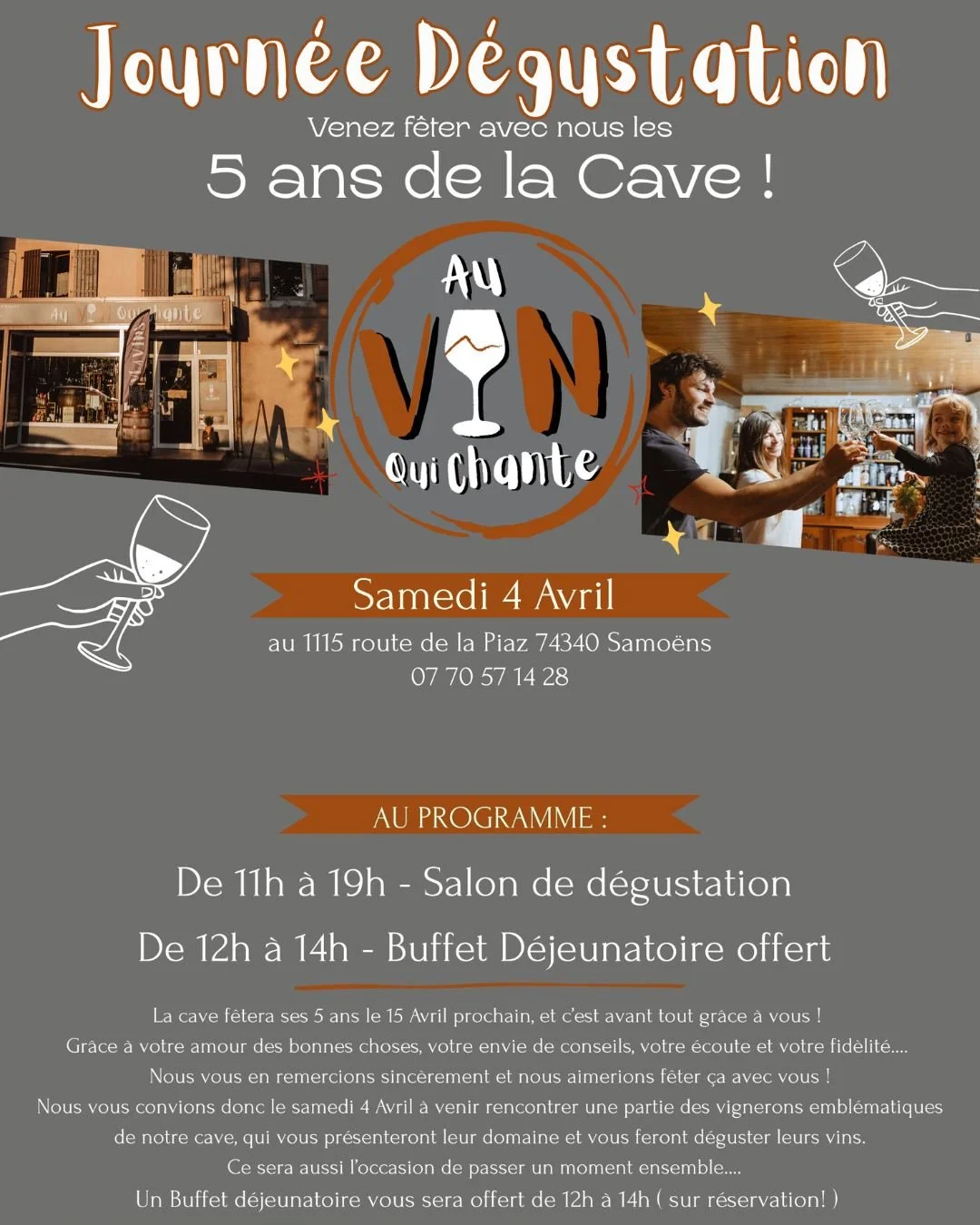 𝐃𝐞́𝐣𝐚̀ 𝟓 𝐚𝐧𝐬 🎂🎉💞🎈!!!
Oui d&eacute;j&agrave;... ... .... ....
une belle aventure qui se poursuit gr&acirc;ce &agrave; vous &amp; avec vous.... 
👉On vous invite donc &agrave; nous rejoindre pour f&ecirc;ter &ccedil;a le 𝐒𝐚𝐦𝐞𝐝𝐢 𝟒 𝐚?