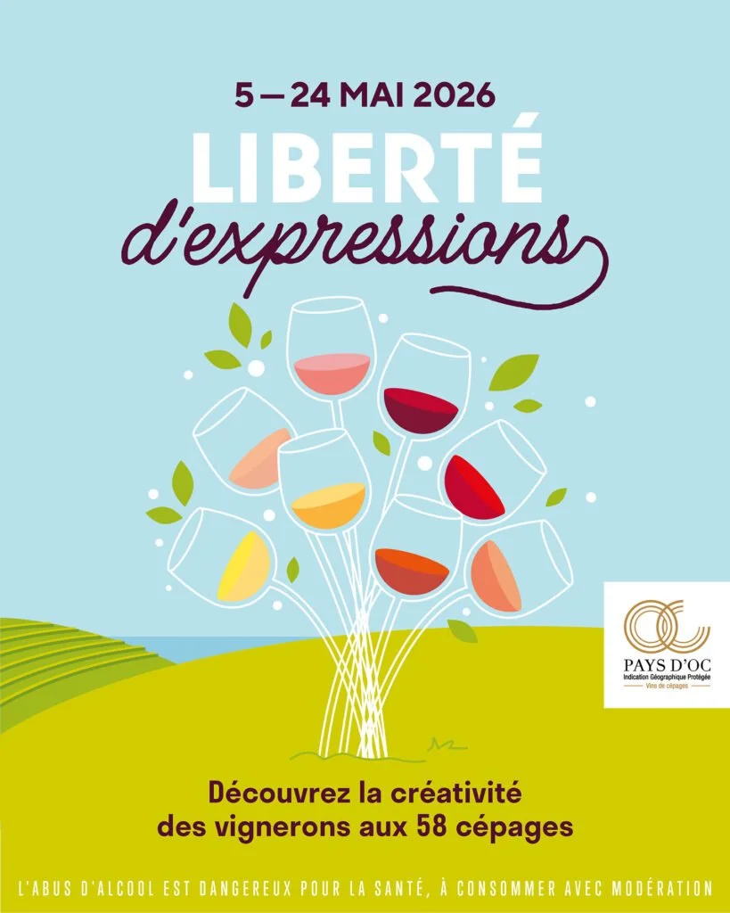 *** 𝐋𝐈𝐁𝐄𝐑𝐓𝐄́ 𝐃'𝐄𝐗𝐏𝐑𝐄𝐒𝐒𝐈𝐎𝐍𝐒 -  𝐈𝐆𝐏 𝐝'𝐎𝐂 🍷***

Comme chaque ann&eacute;e, on met &agrave; l'honneur les IGP d'Oc &agrave; travers l'&eacute;v&egrave;nement national 𝐋𝐢𝐛𝐞𝐫𝐭𝐞́ 𝐝'𝐄𝐱𝐩𝐫𝐞𝐬𝐬𝐢𝐨𝐧𝐬 𝐝𝐮 𝟒 𝐚𝐮 𝟐𝟒 ?