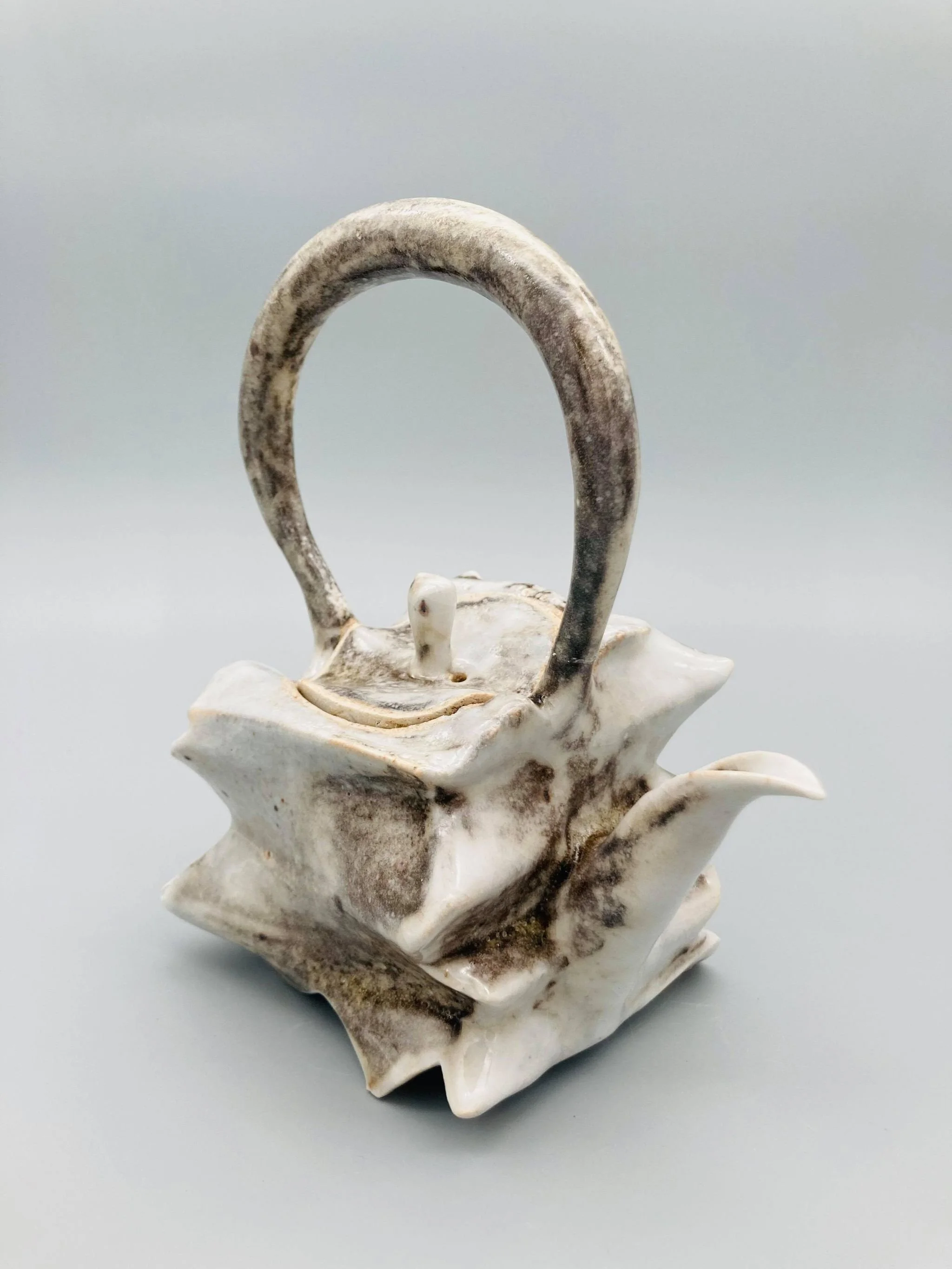 Tea pot, 2021.
Carbon Trap Shino.