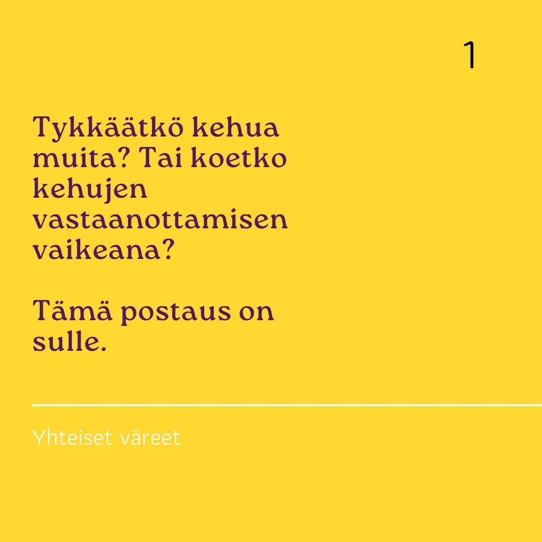 Palauteasiaa pitk&auml;st&auml; aikaa.

N&auml;iss&auml; ajatuksissa viikonlopun kohtaamisiin. 🩷

Emilia

#palaute #kehu #ty&ouml;yhteis&ouml; #opettaja #ty&ouml;nohjaus
