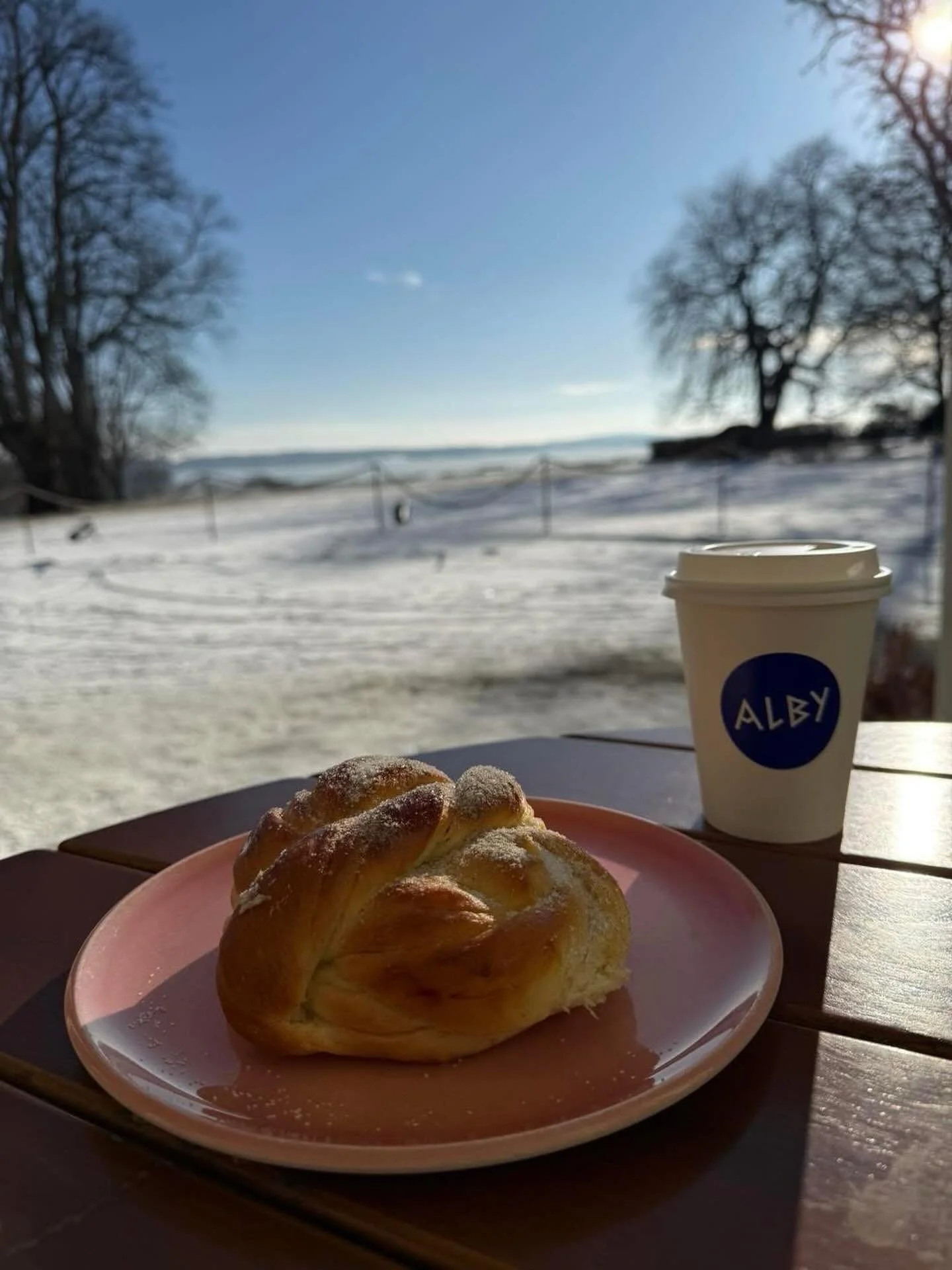 S&oslash;ndag og ut p&aring; tur dag i byen v&aring;r☘️ hva med &aring; legge turen til Jel&oslash;ya?

Nyt naturen, maten og kunsten☘️ b&aring;de @albykafe  @gallerif15_og_momentum og @roedgaardjeloy hilder  &aring;pent og gleder seg til &aring; se 