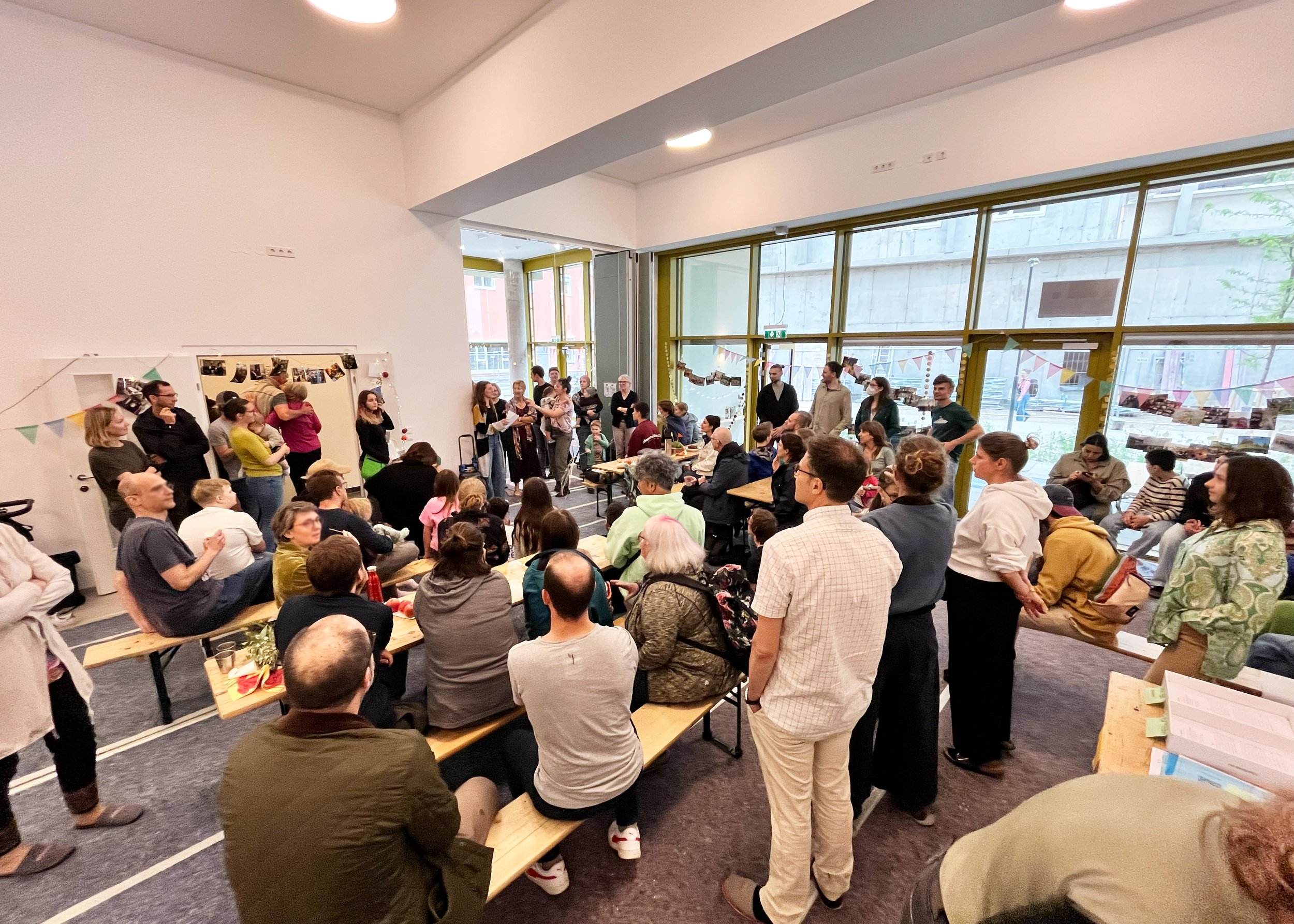 Einzugsfest Treibhaus Donaufeld
