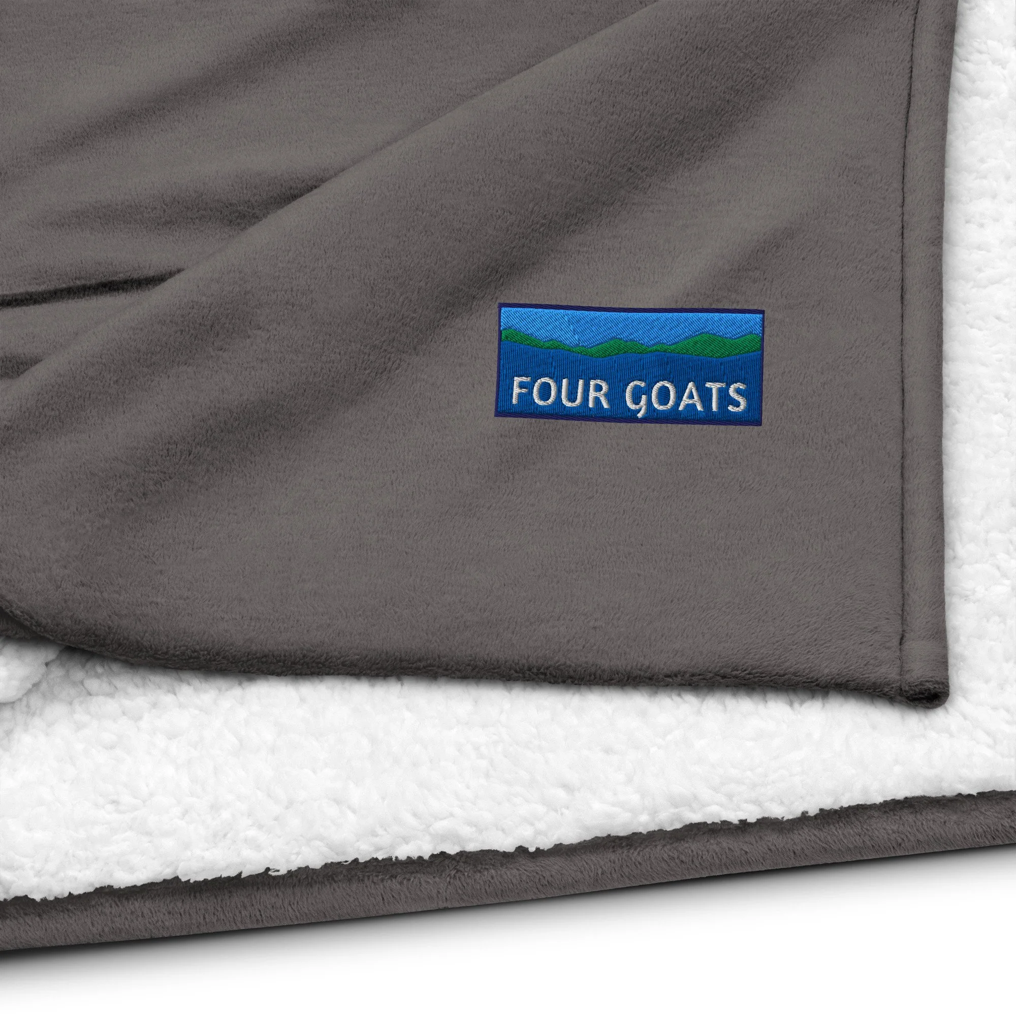 Horizon Campfire - Premium sherpa blanket