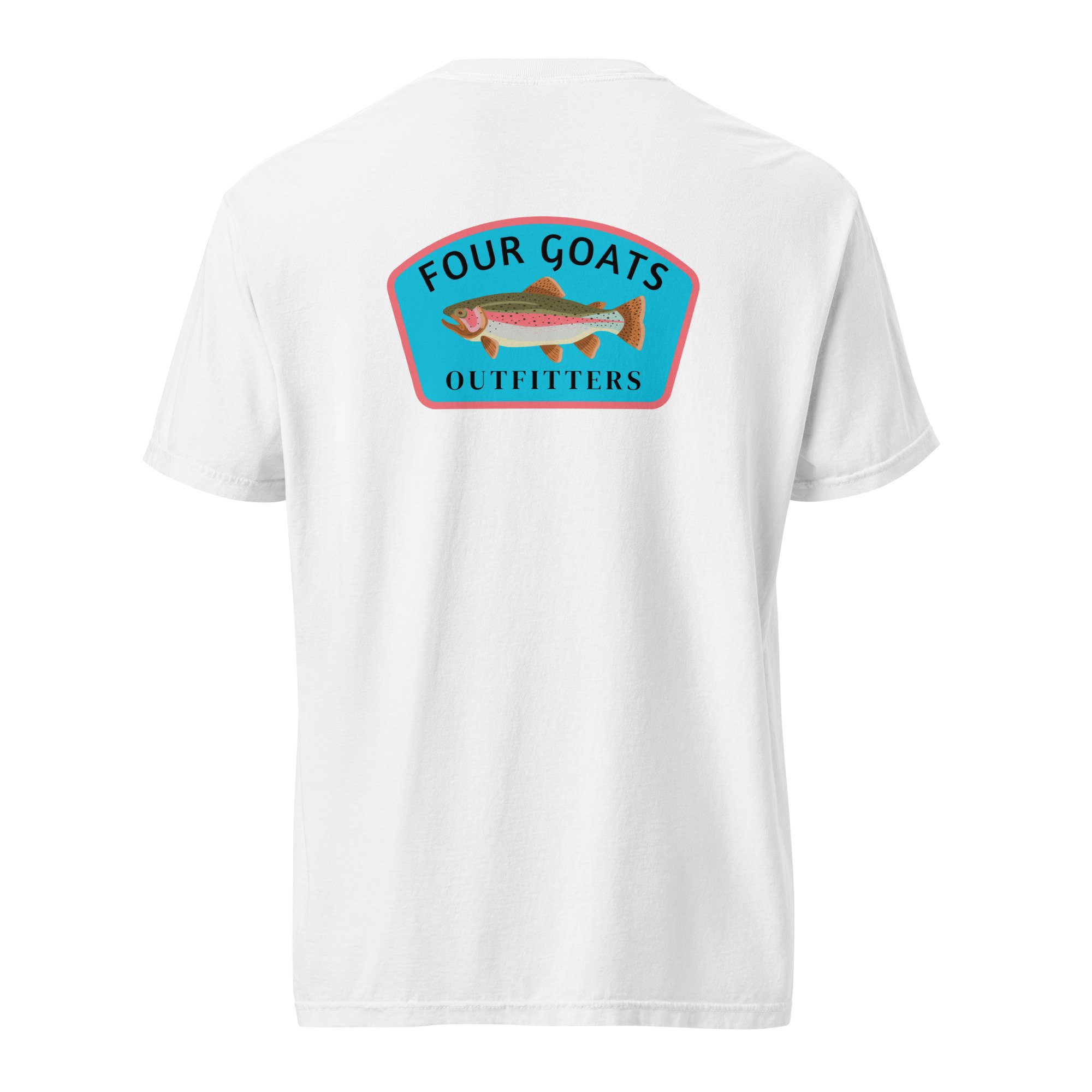 FG Outfitters Rainbow Blue - Unisex garment-dyed heavyweight t-shirt