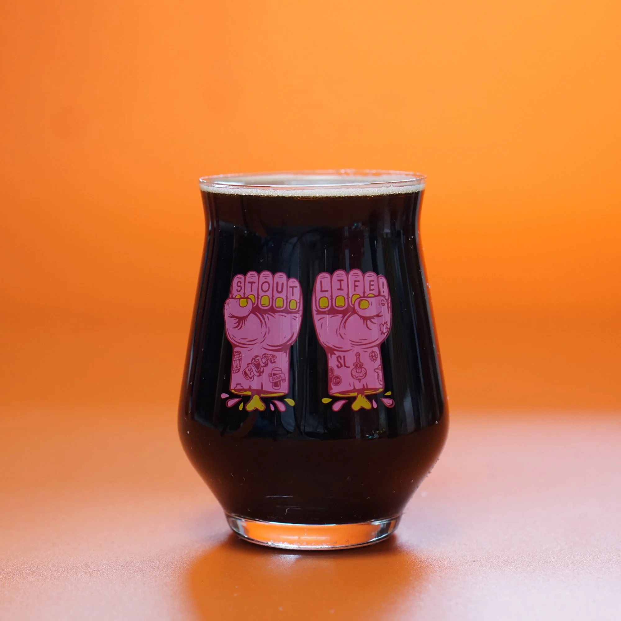 STOUT LIFE  - 415ml Craft Master Pure Glass