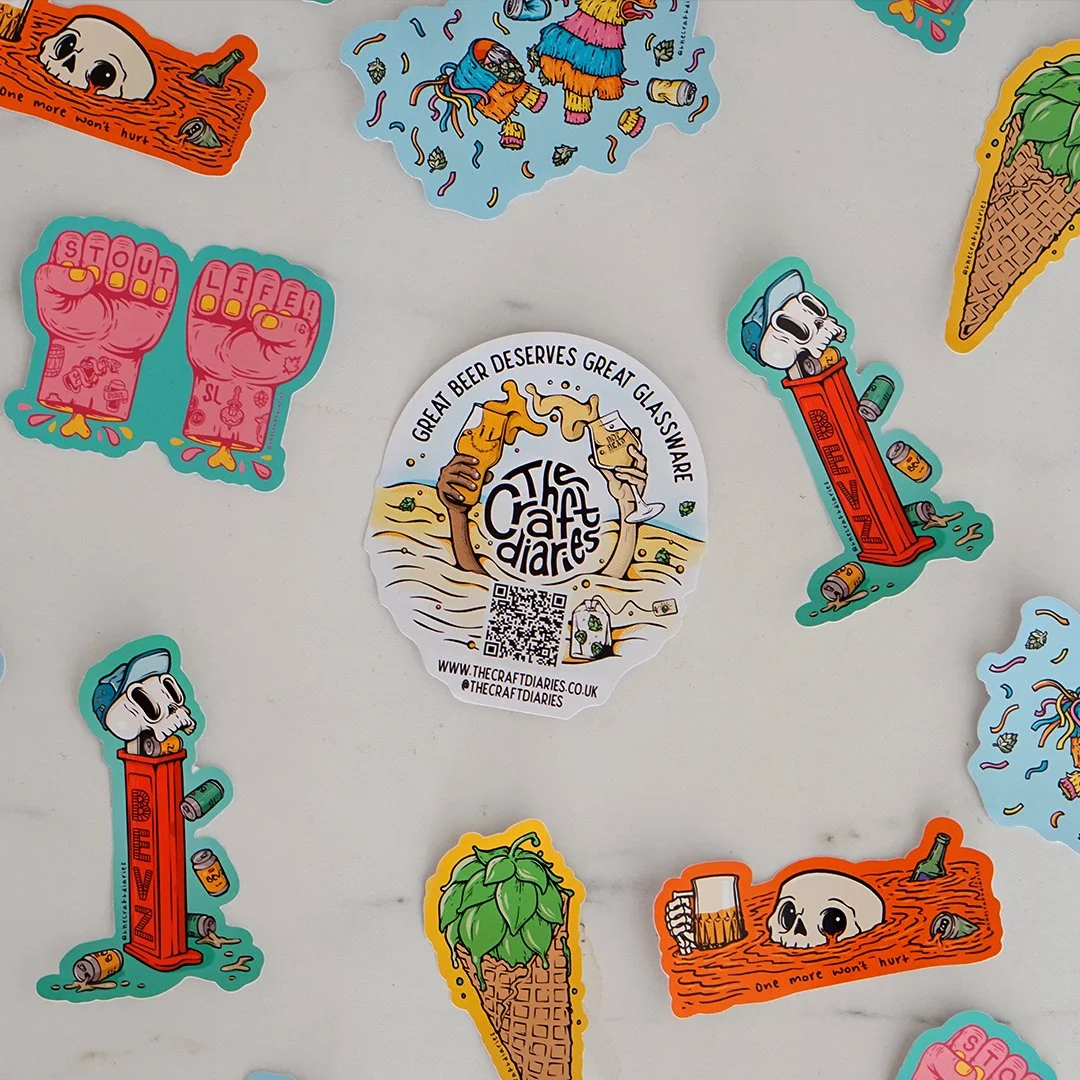 6 x Craft Diaries Sticker