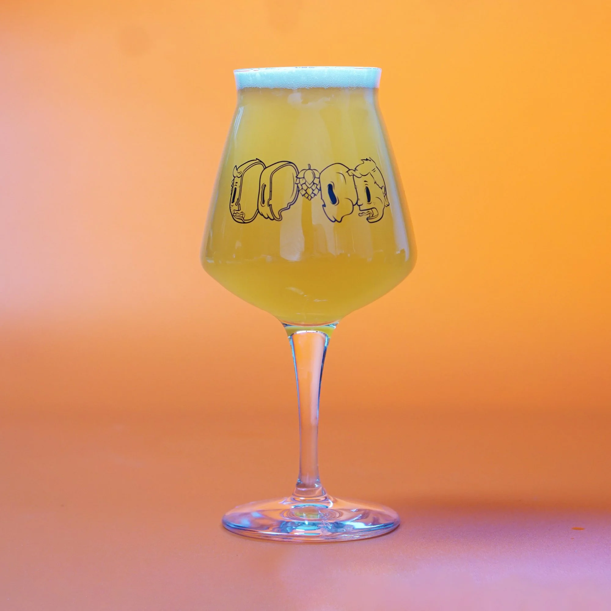 HOP HEAD! 42.5cl Teku Craft Beer Glass