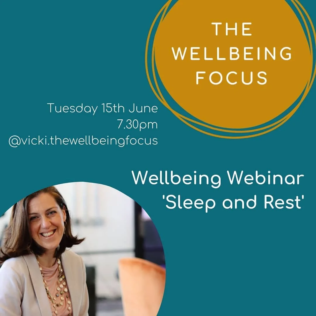 Struggling to sleep or do you always feel tired? 

I'm running a free webinar all about sleep and rest. The science behind sleep, how we can improve it, and how to achieve deep rest. 

If this sounds like something you need, just register your place 
