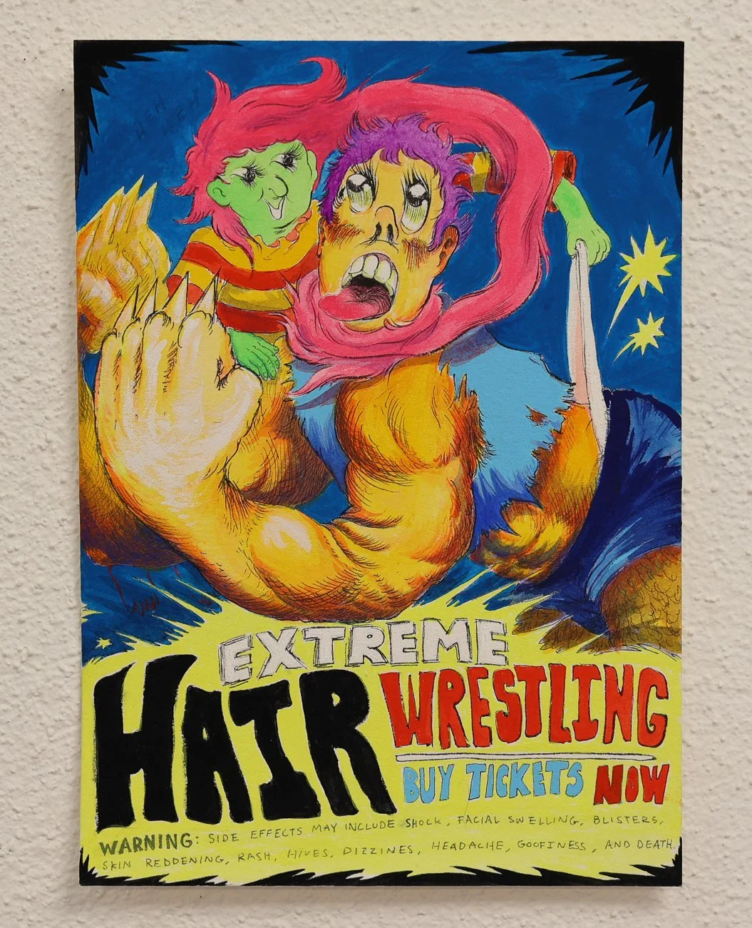 Susan Kim Alvarez "Hair Wrestlin"