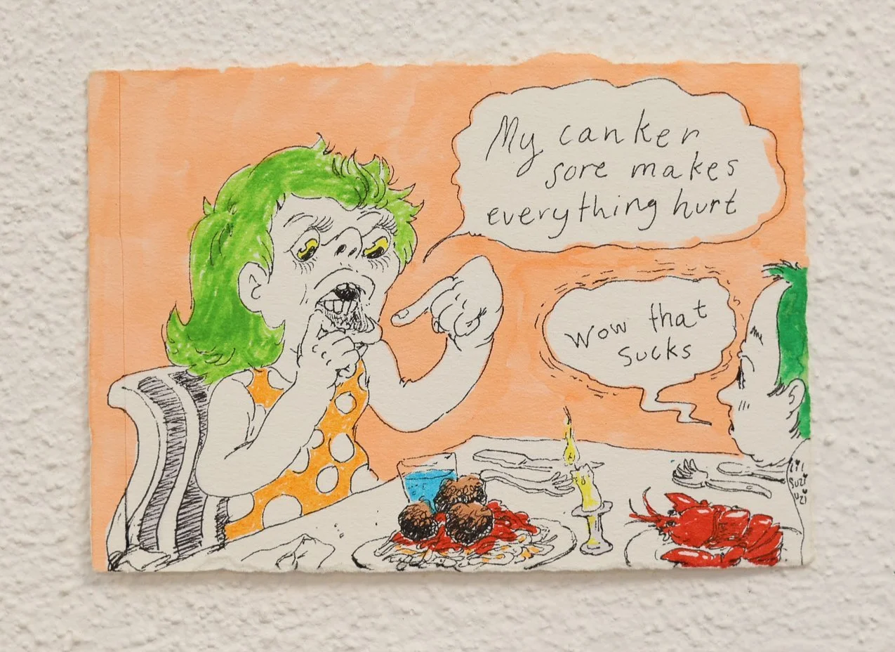 Susan Kim Alvarez "My Canker Sore Makes Everything Hurt!"