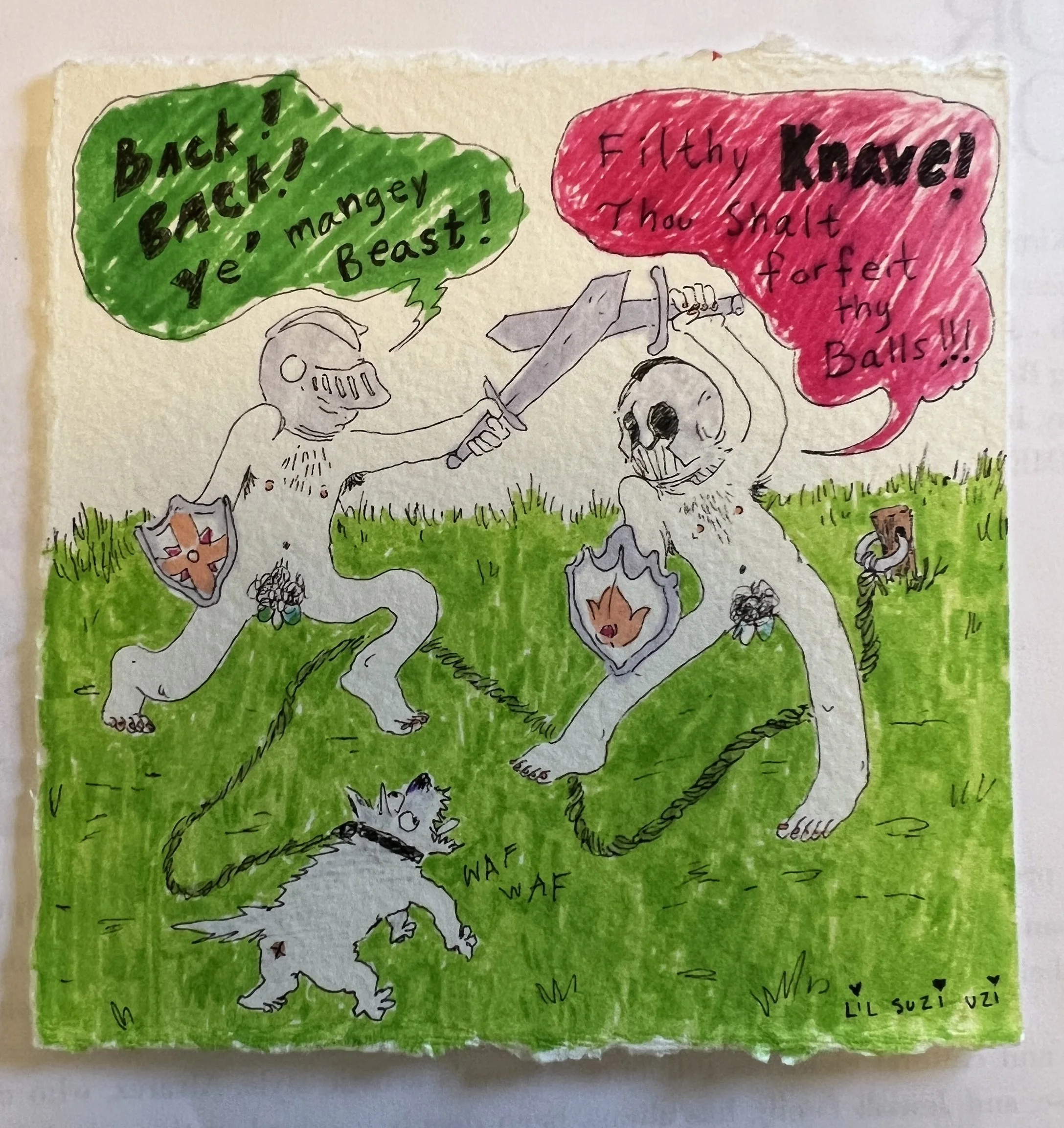 Susan Kim Alvarez "Forfeit Thy Balls"