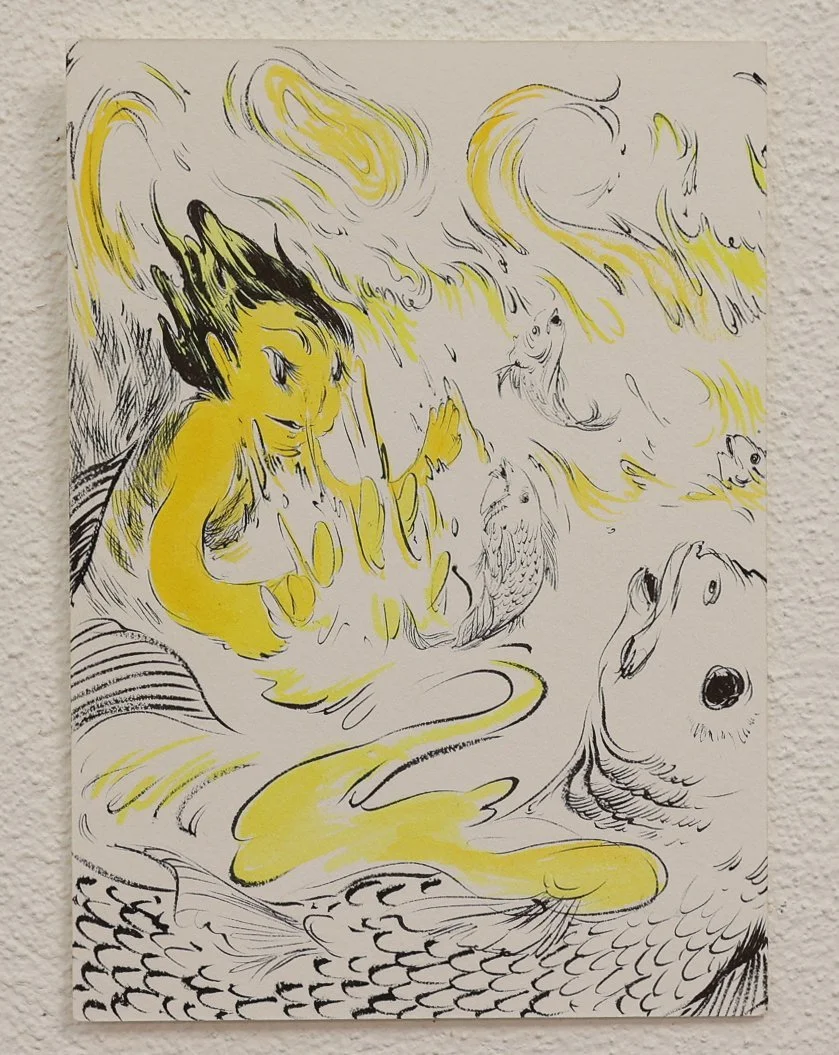 Susan Kim Alvarez "Slippin With Tha Fishes"