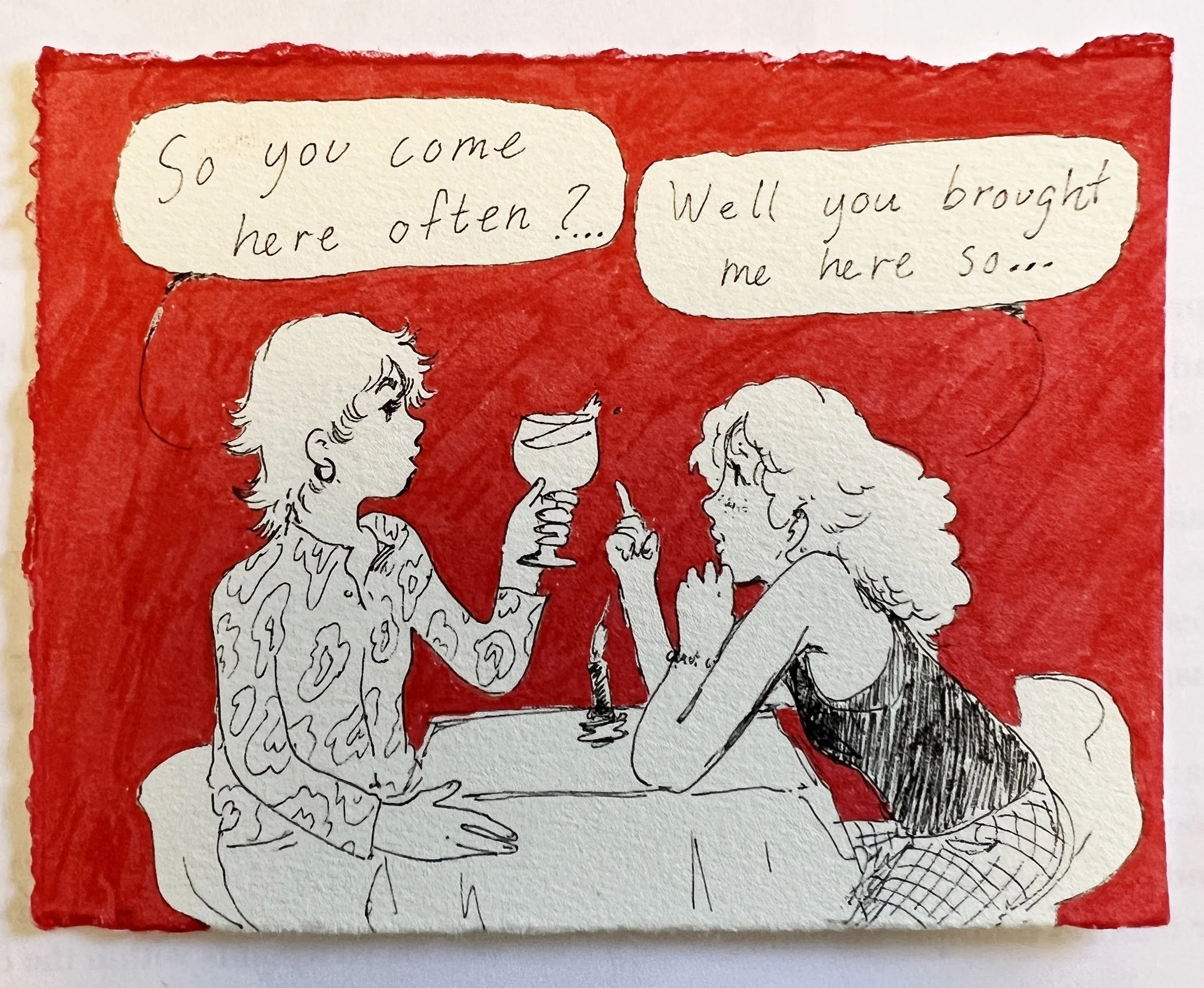 Susan Kim Alvarez "So You Come Here Often?"