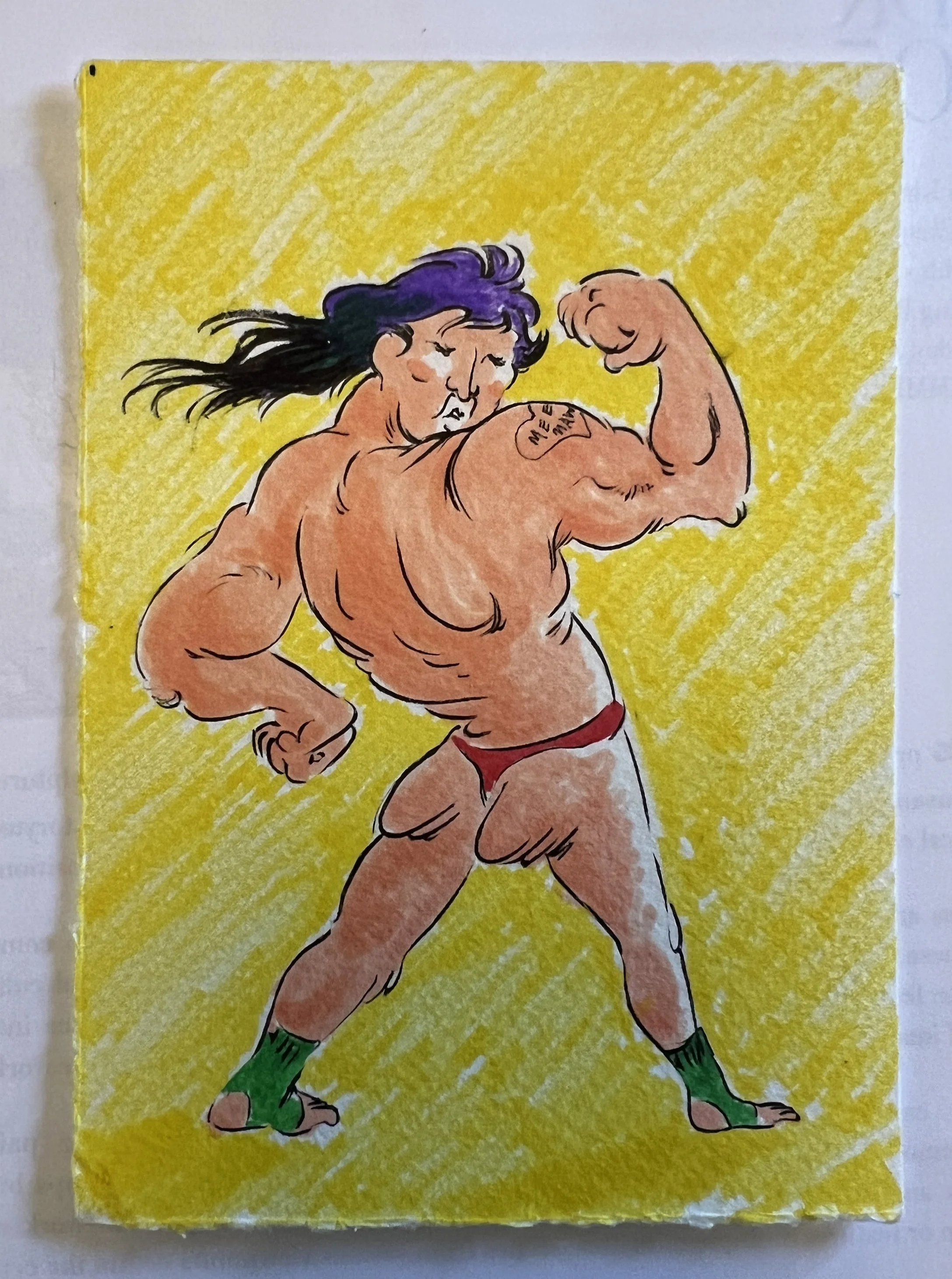 Susan Kim Alvarez "Macho Macho Man"
