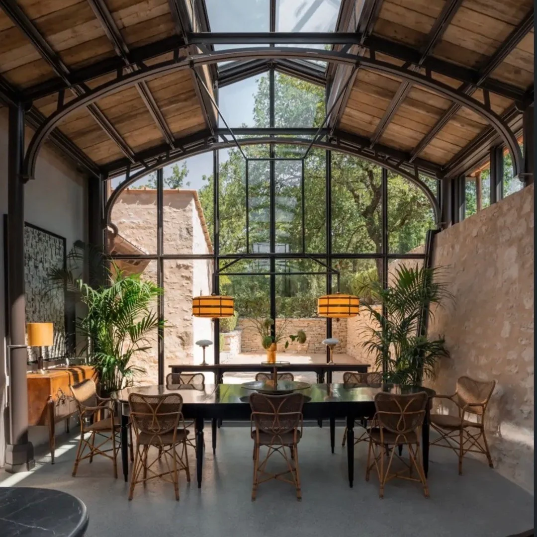 High up amongst mature oak trees, Palmieri is the newest house to join Reschio&rsquo;s collection of places to stay. Smaller in scale, it offers a more contemporary design language. The stainless steel kitchen sits inside a wintergarden that opens st