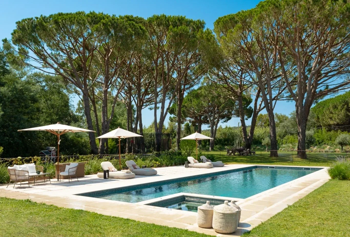 Villa Pampelonne simming pool