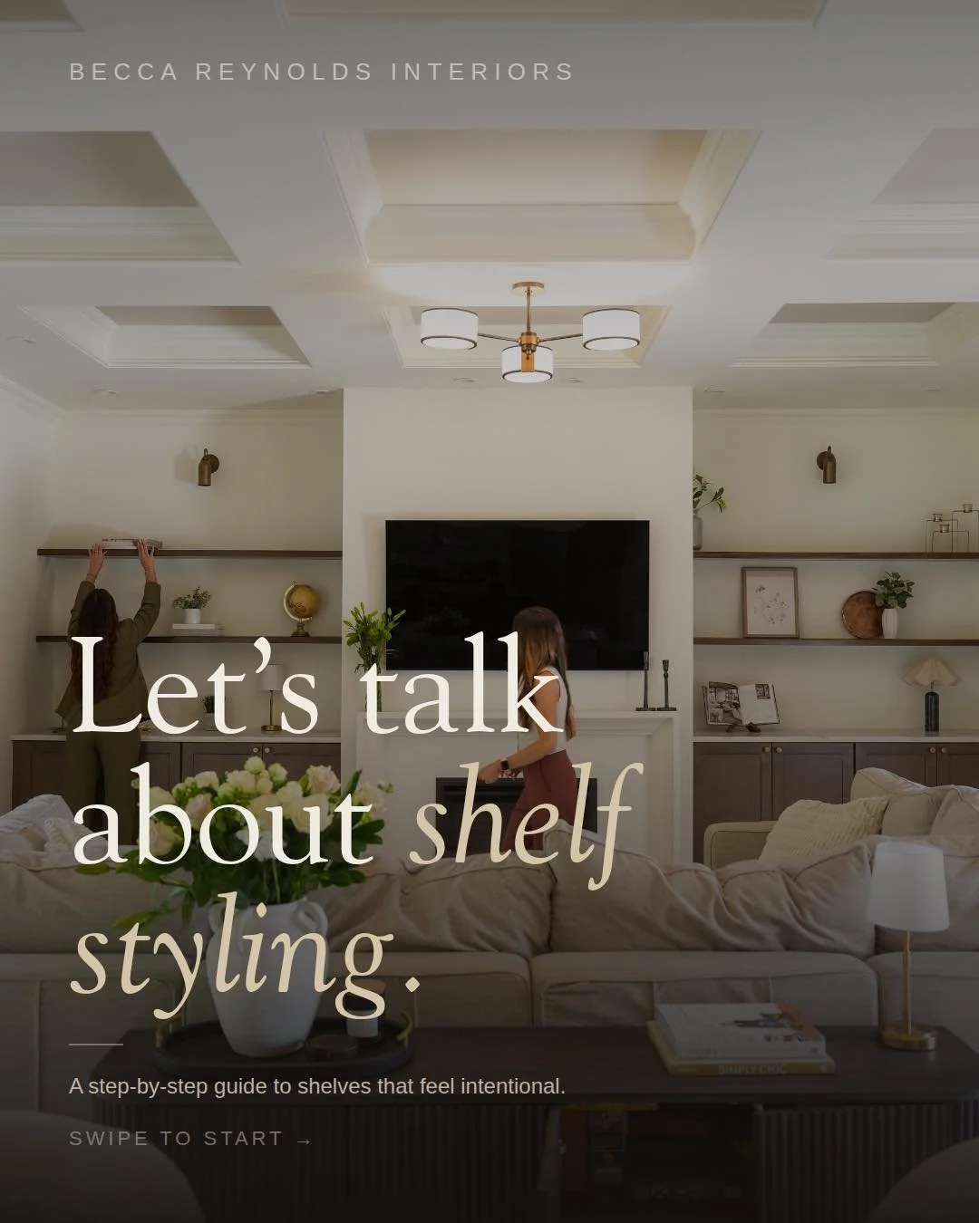 *Tip Tuesday!* We love a good "shelfie" and will spend hours arranging objects until they're just right.  Swipe through for 5 steps to styling shelves that feel intentional, layered, and like you.

Too overwhelmed and don't know where to st