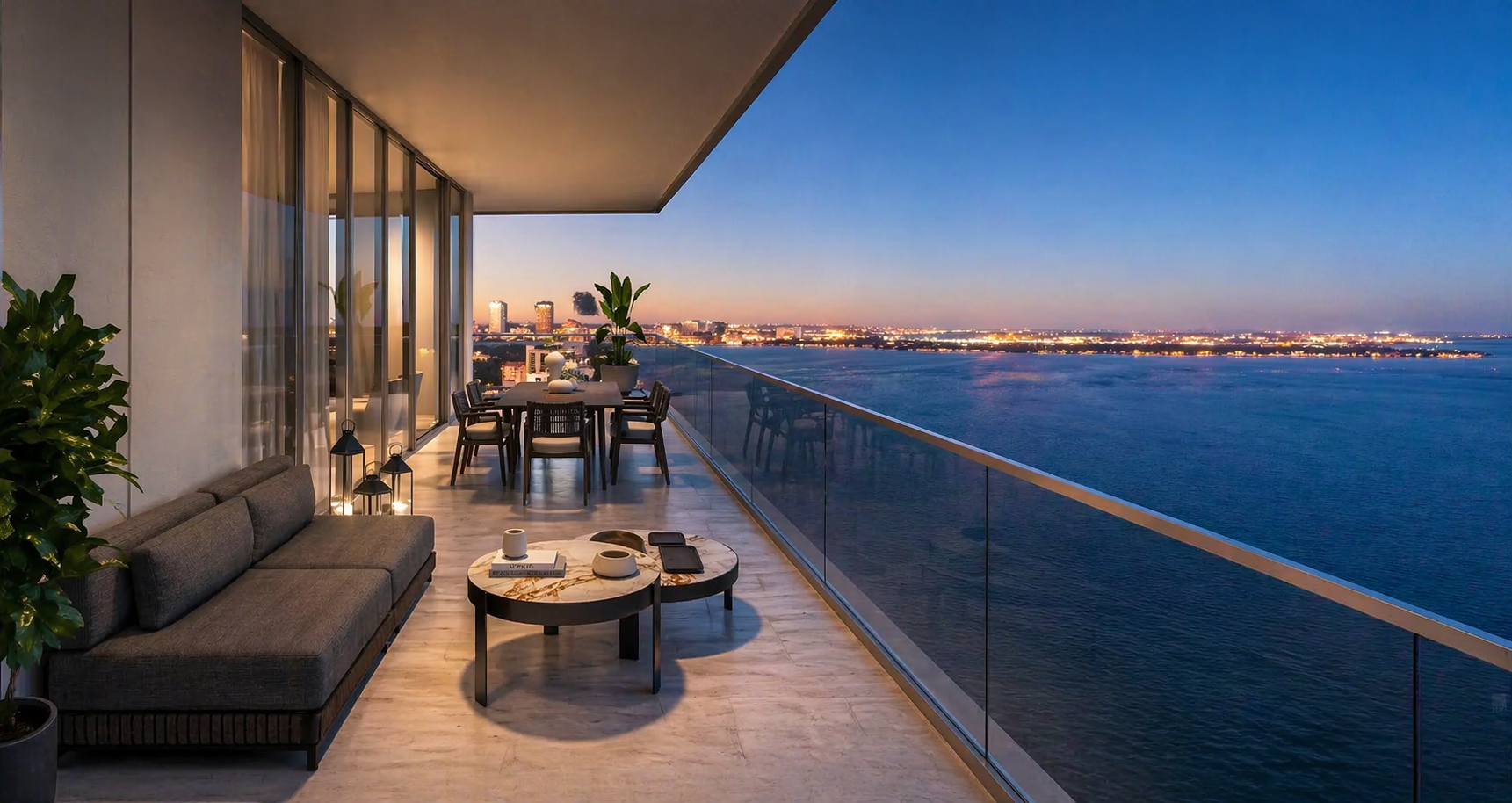 Ritz-Carlton Residences Tampa waterfront views