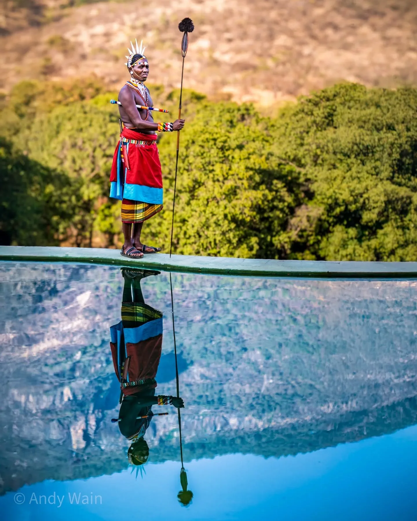 Checking the pool, Sarara style..!

A piece of Samburu mindfulness, taken just after another perfect breakfast whilst staying at Sarara Treehouses. 

Camp manager @lereshphiliph on his rounds making sure the views from our beautiful accommodation at 
