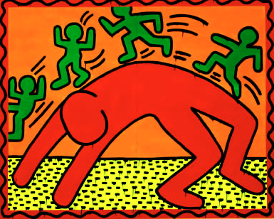 Keith Haring Paint Night