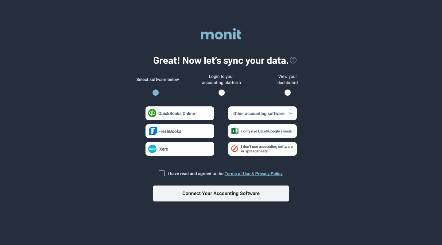 Monit's Onboarding