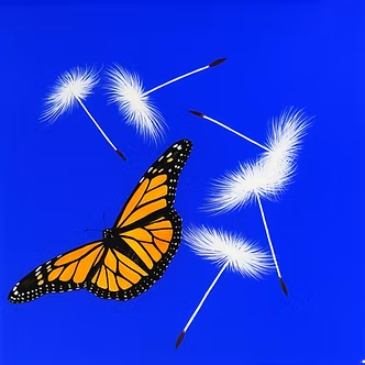 Monarch Butterfly 12x12 $350.png
