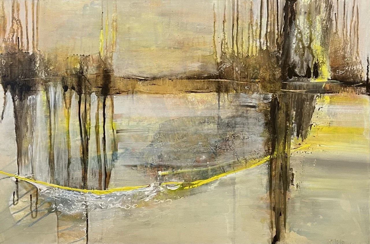 Light Within Shadows, acrylic, 36 x 24 in, $1800.00