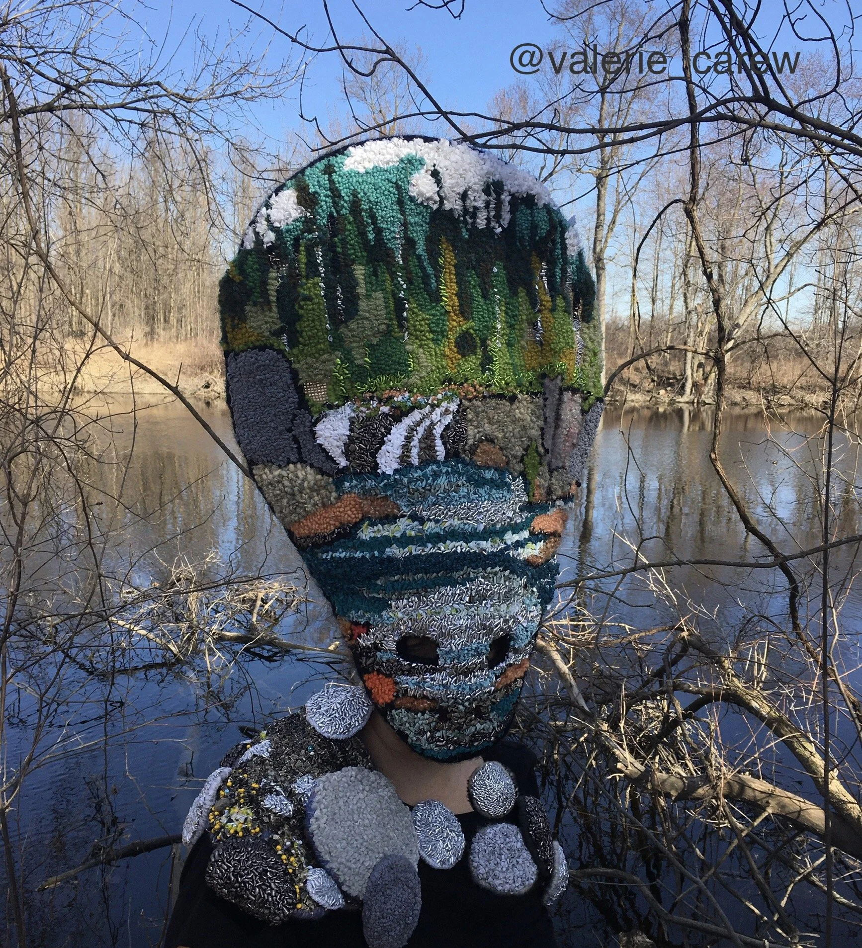 PAST SHOW- VALERIE CAREW-Immersive Journeys: Hand Hooked Land Stories