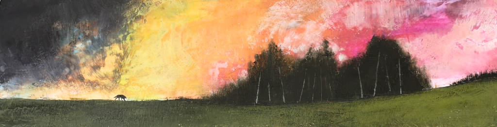 the return of the forest 12x46 $1600.00