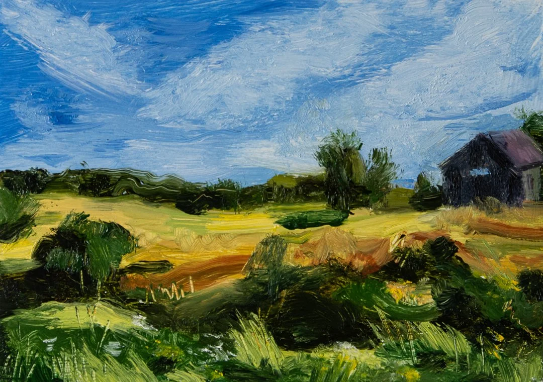 Dawson_Field Notes Study, Summer Fields_Oil on Wood Panel_Unframed 5 x 7 inches_$170.jpg