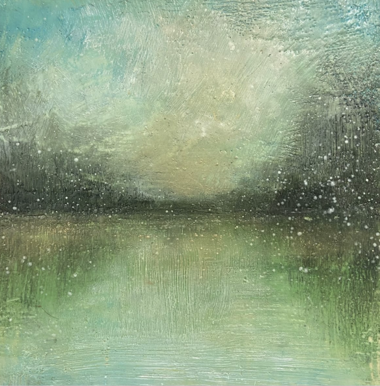 Susan Wallis- Silent Exhale over the Lake