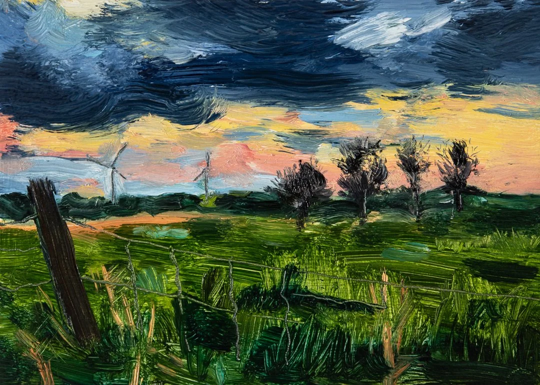 Dawson_Field Notes Study, Sunset Fields_Oil on Wood Panel_Unframed 5 x 7 inches_$170.jpg