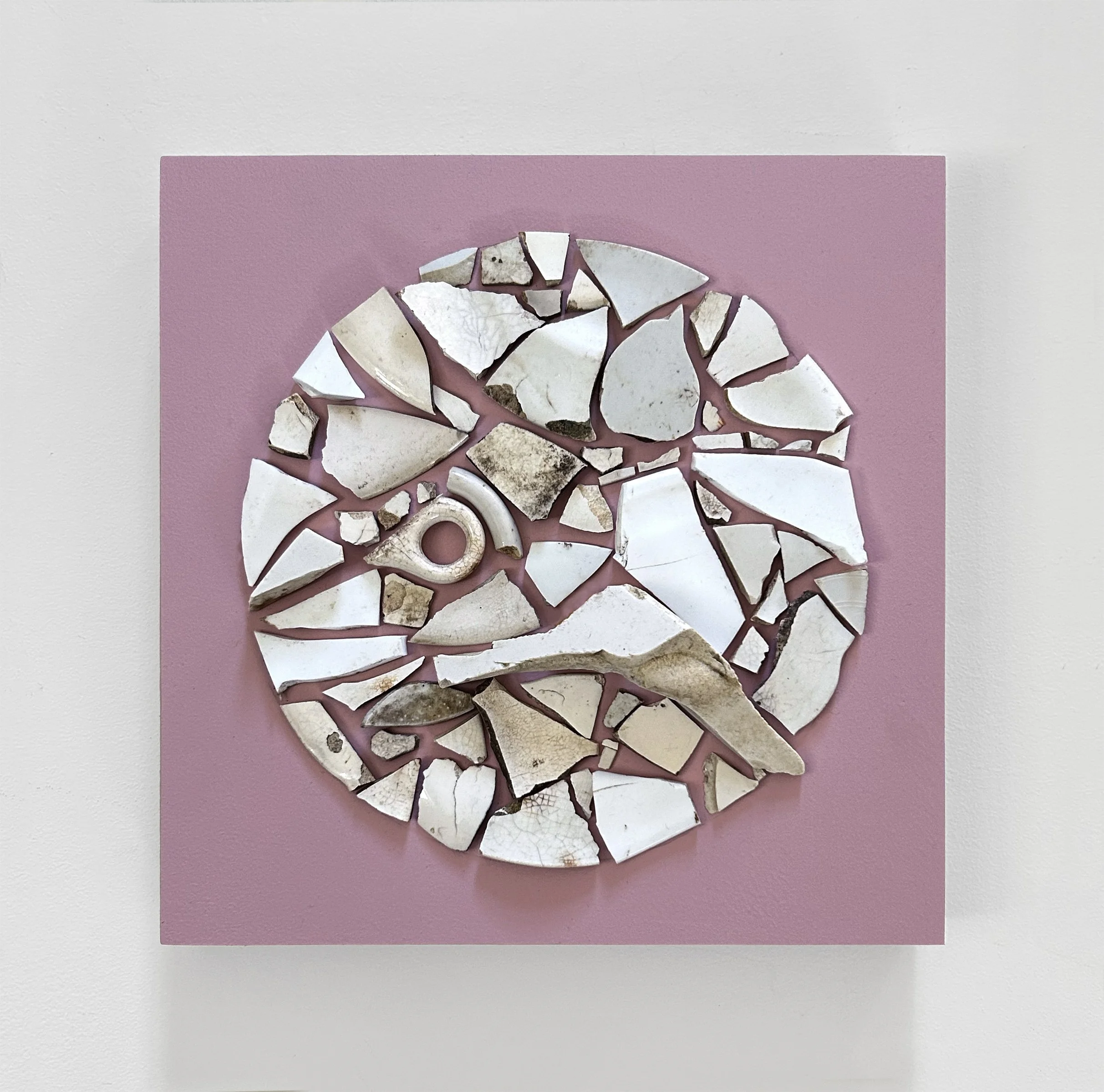 Debris Painting: Rose-colored Portal 1 