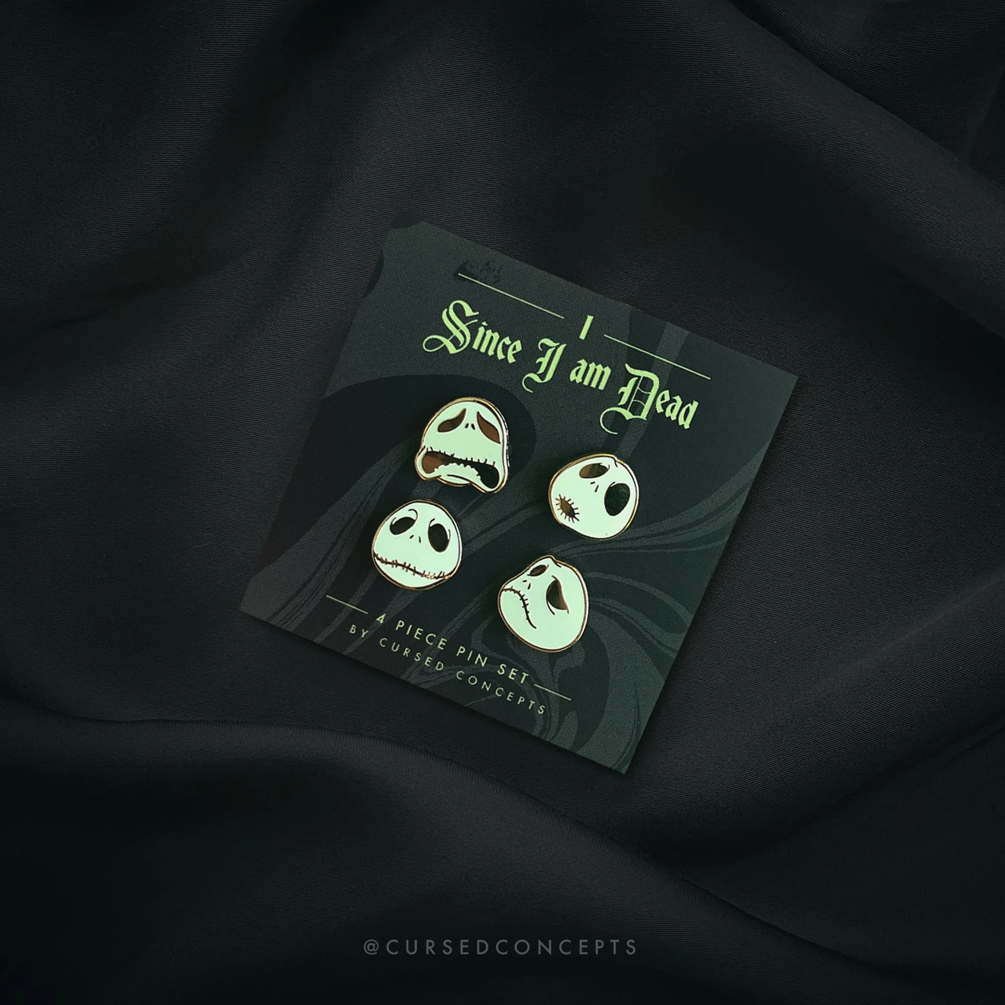"Since I Am Dead" Pin Set 1 (Limited Release)