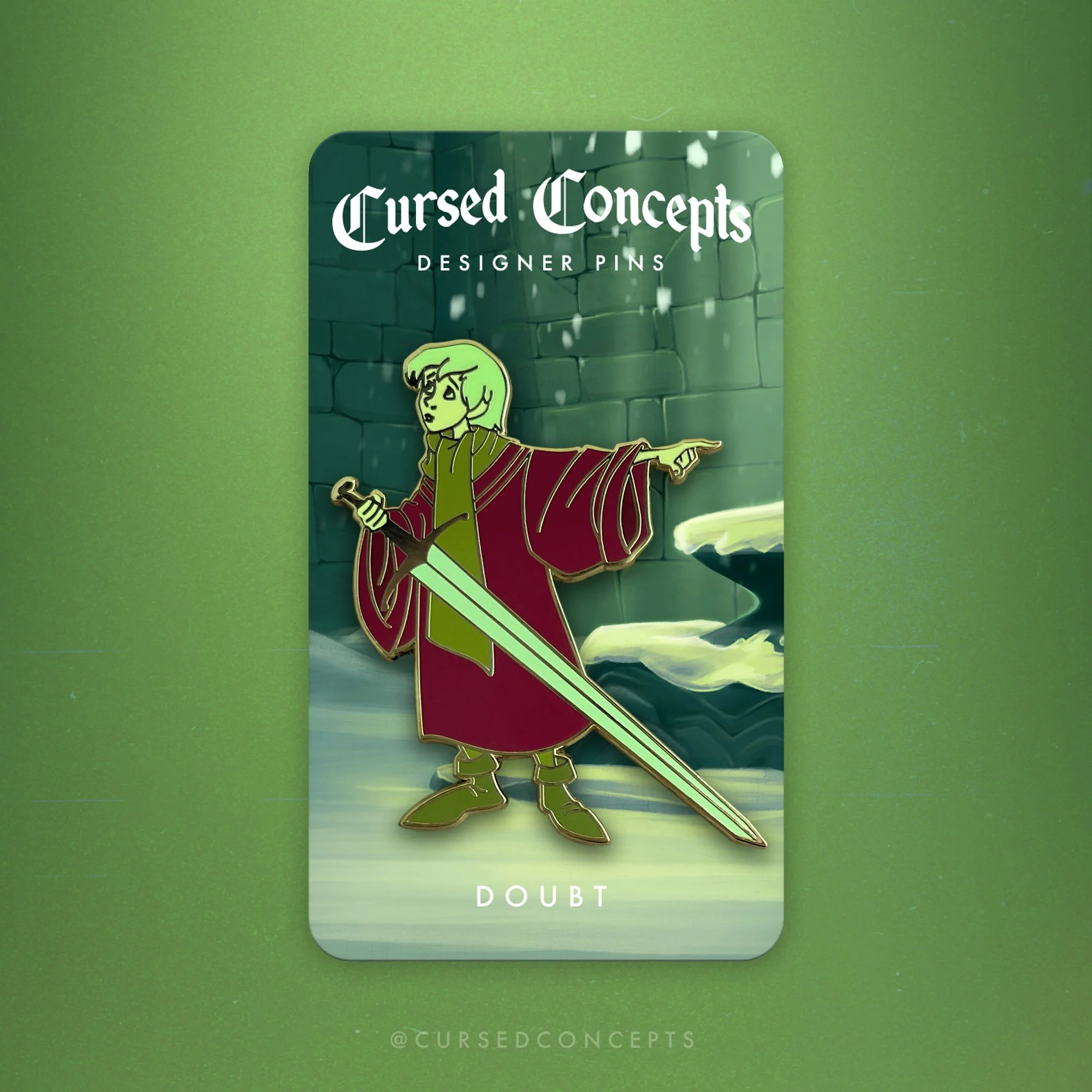 Princes in Peril Design #13: "Doubt" LE 100