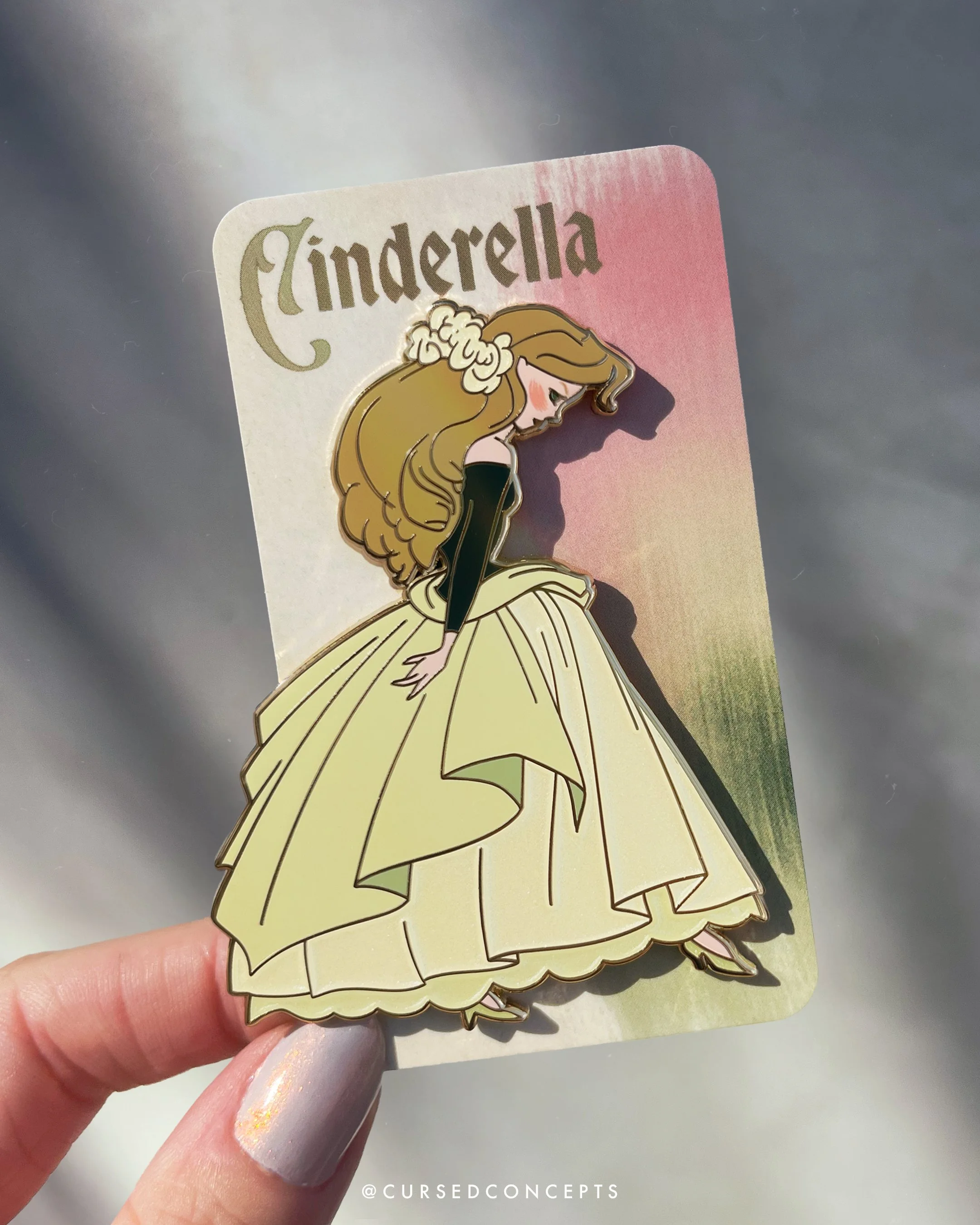 Cinderella Concept Art Pin  - LE 100